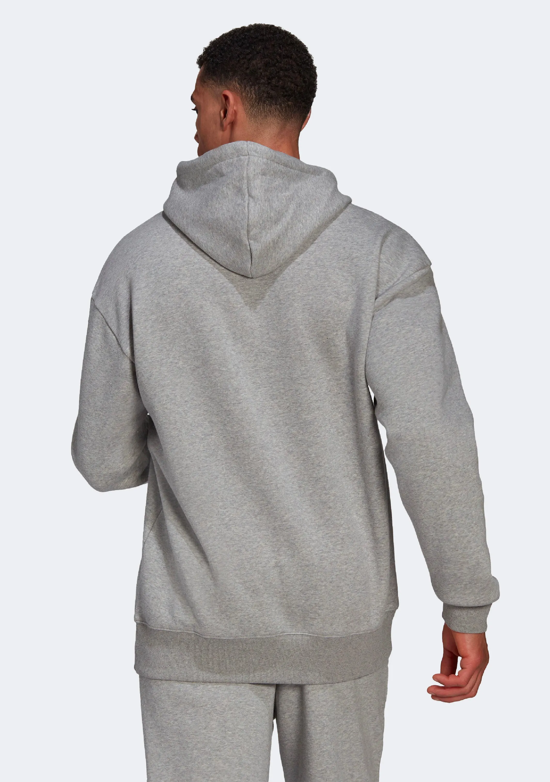 Adidas Herren Essentials Feelvivid Baumwolle-Fleece Drop-Shoulder Kapuzenpullover