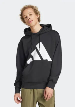 Adidas Herren Essentials Fleece Hoodie mit großem Logo
