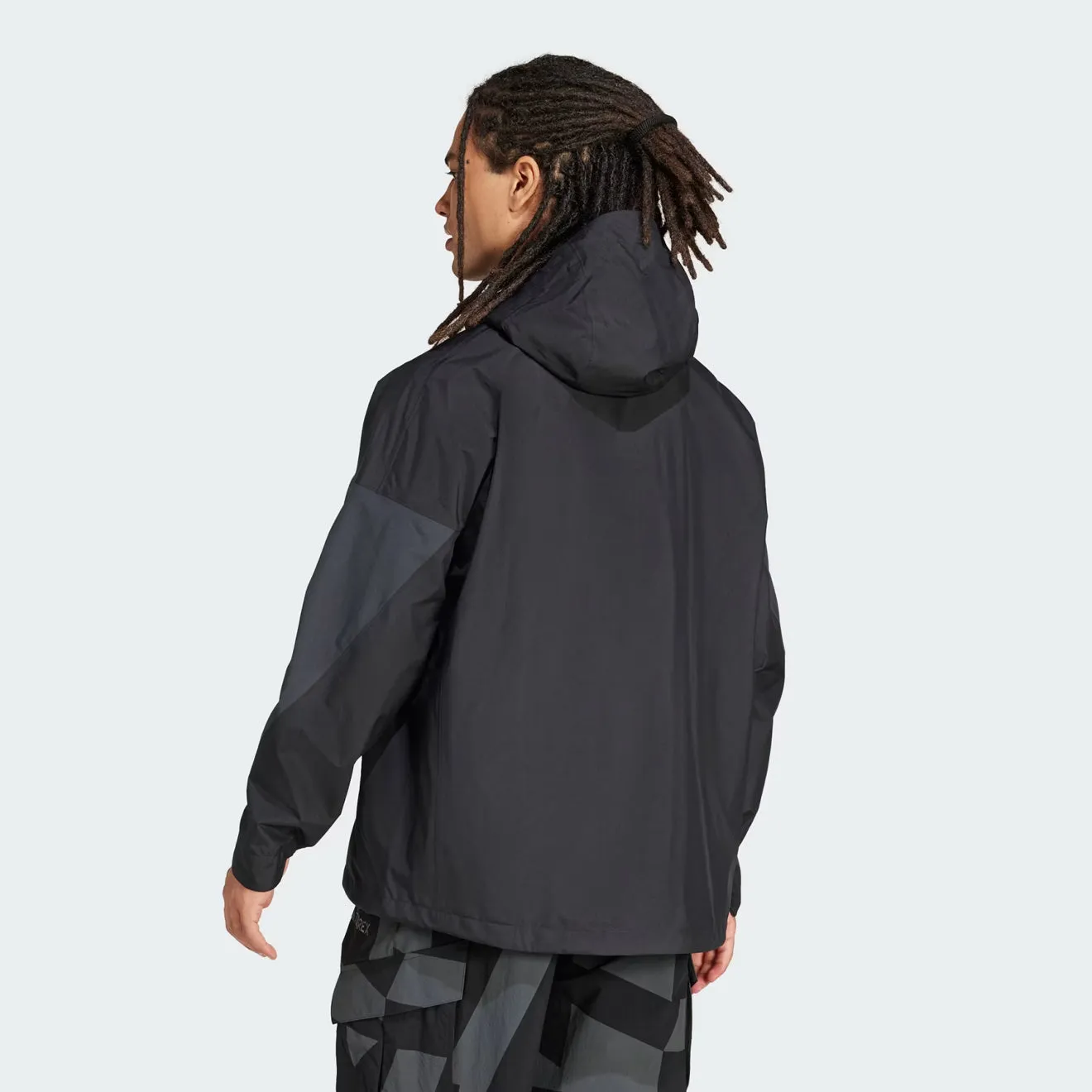Adidas Terrex Xploric 2.5L Climaproof Anorak Schwarz / Kohlenstoff