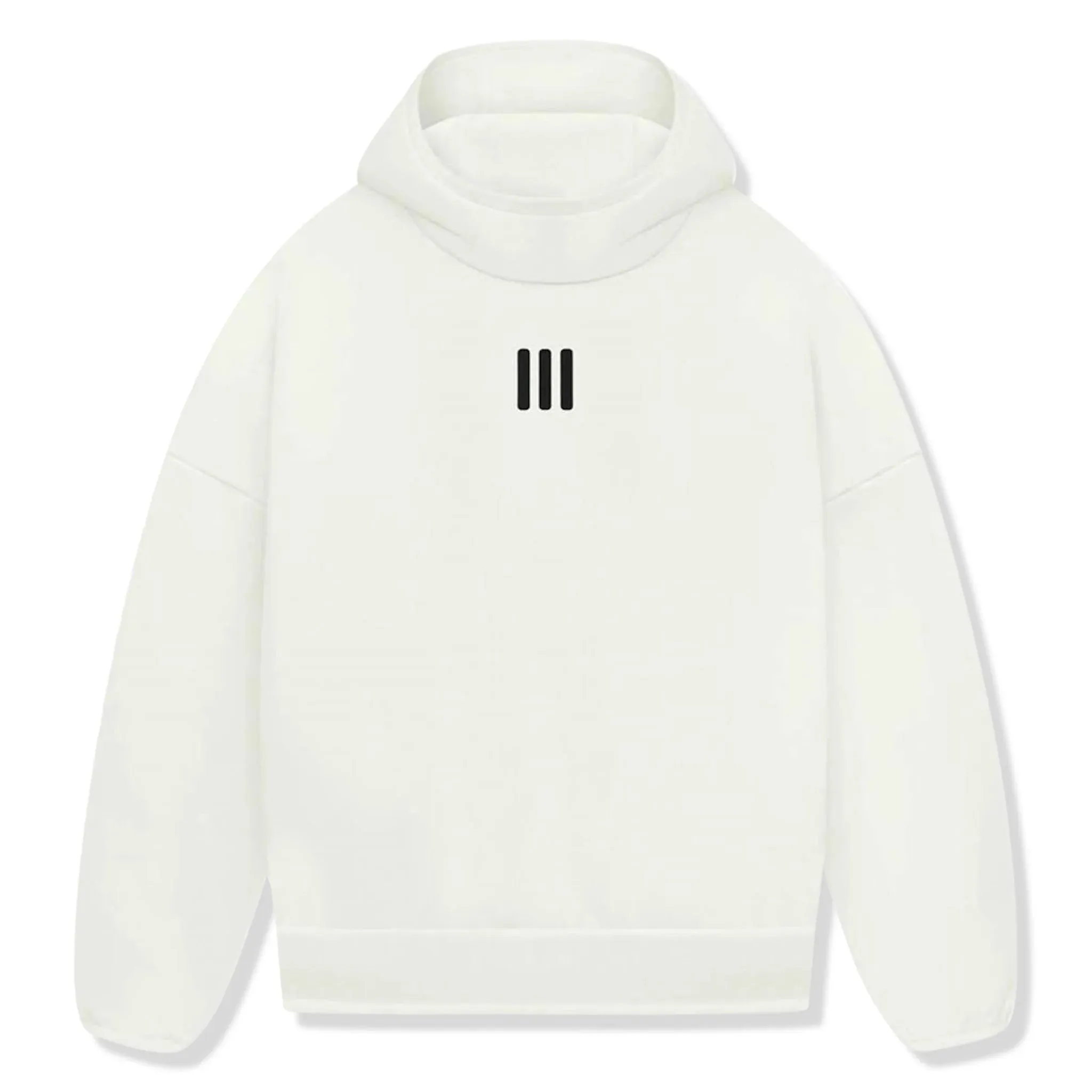 Adidas x Fear Of God Athletics Schwere Fleece Creme Weiß Kapuzenpullover Fear of God Essentials Kleidung