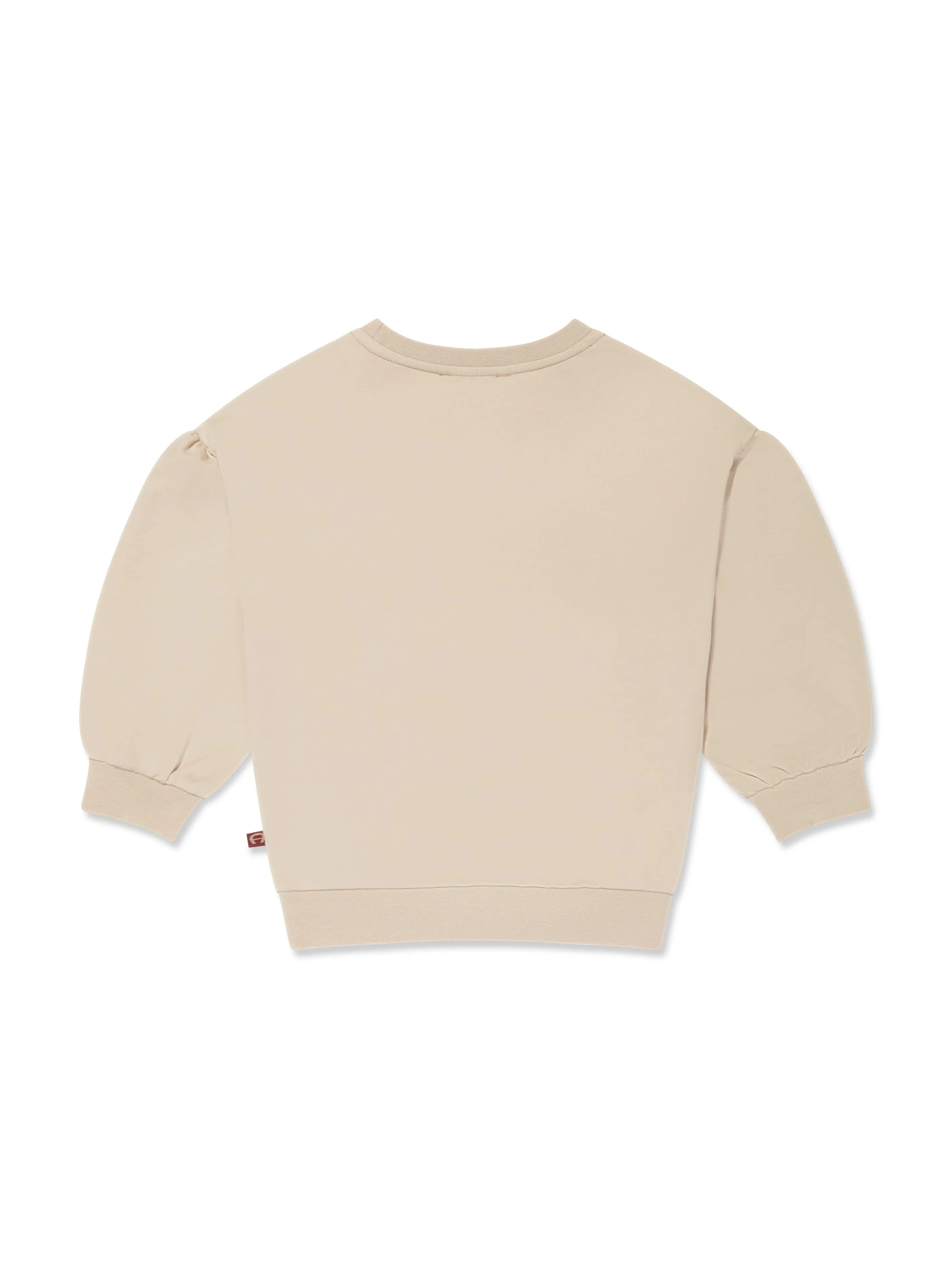 Aigner Mädchen Tasche Druck Logo Sweatshirt in Beige