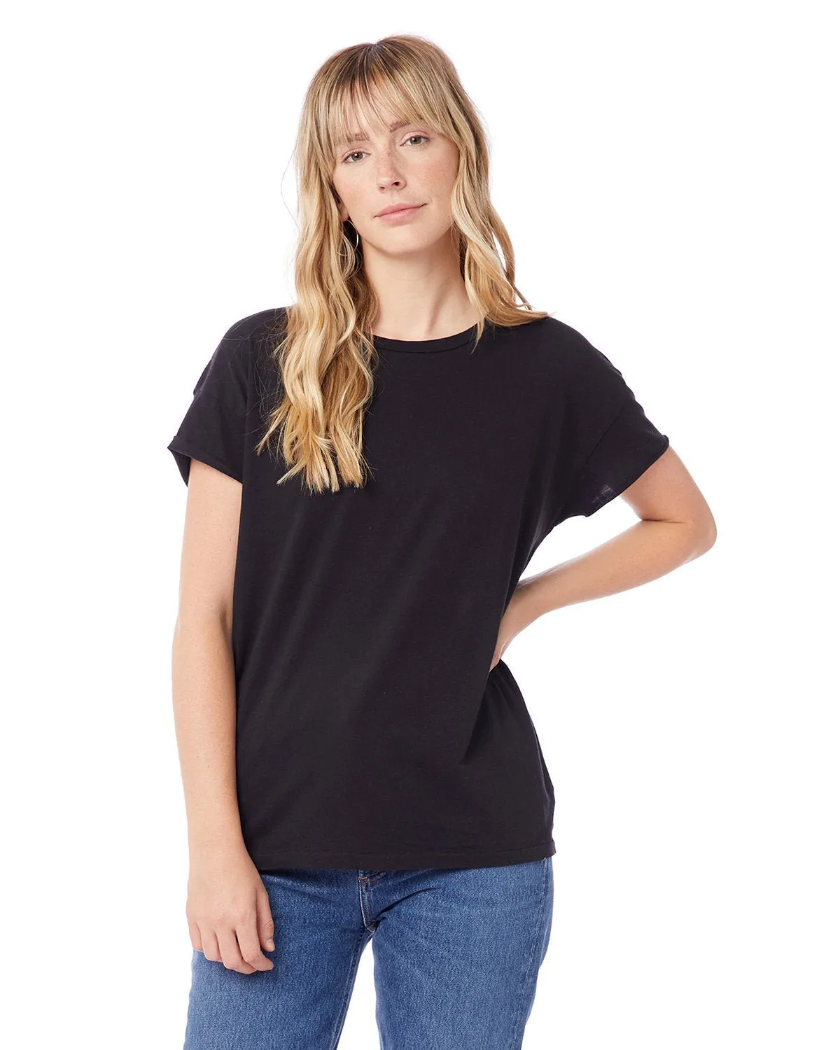 Alternative 04134C1 Damen Rocker Garment-Dyed T-Shirt