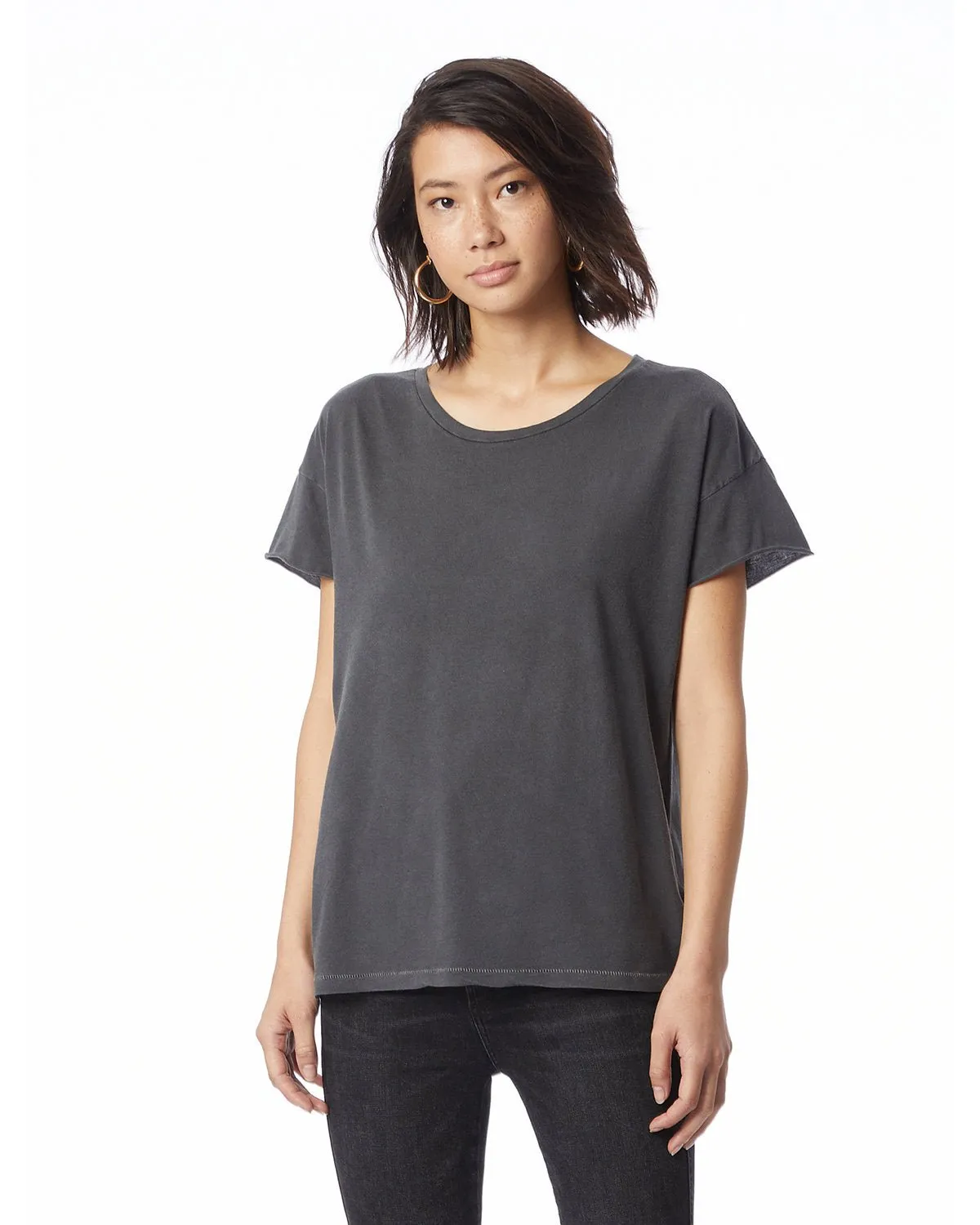 Alternative 04134C1 Damen Rocker Garment-Dyed T-Shirt