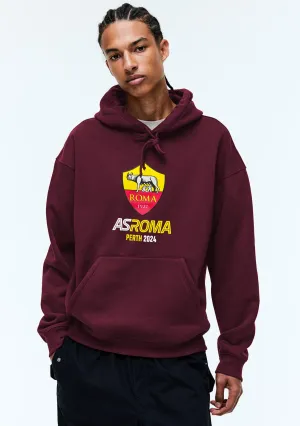AS Roma Herren Perth Tour Hoodie <br> ASR124AA Kastanienbraun
