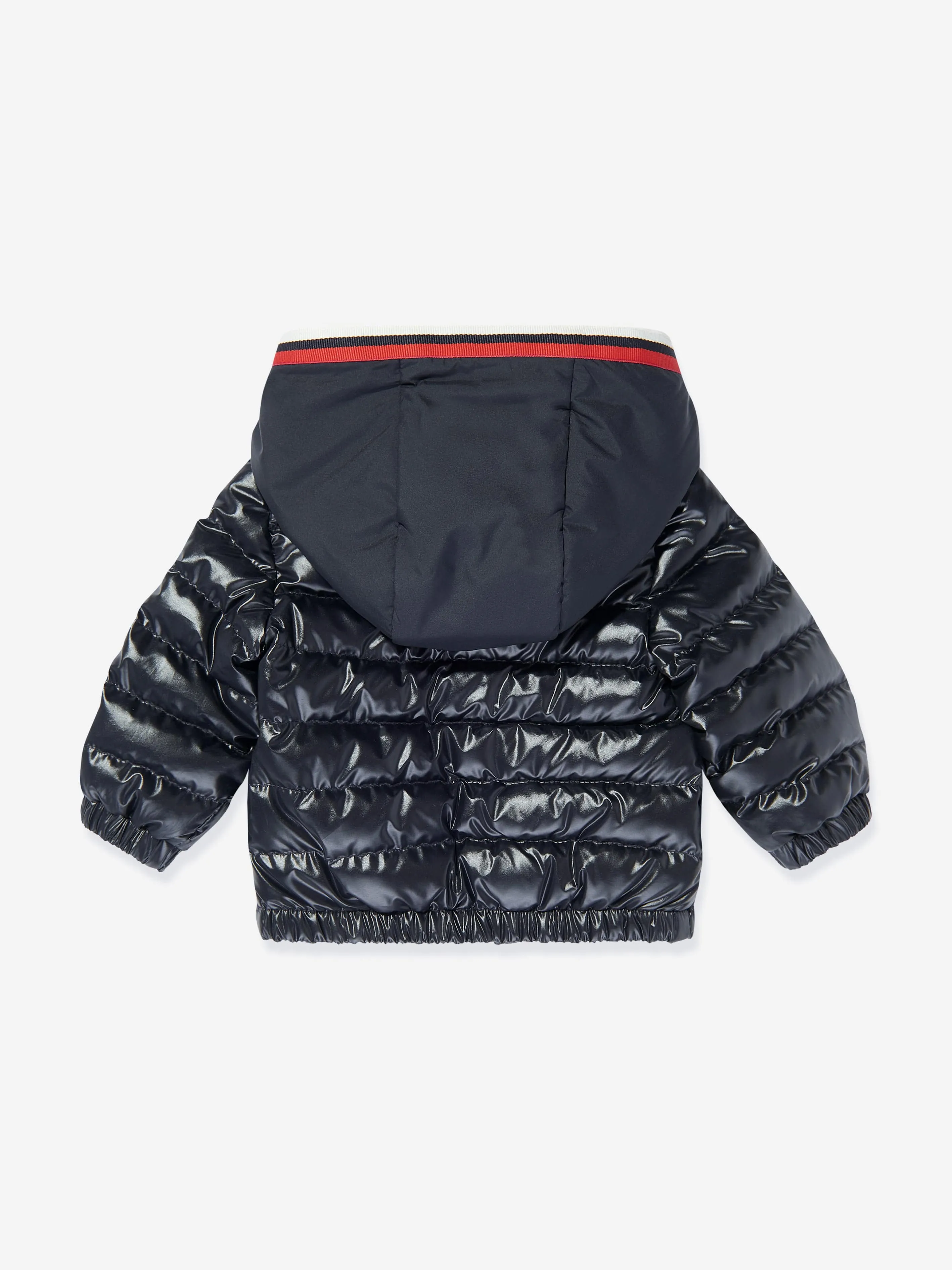 Gepolsterte Daunenjacke für Babyjungen in Marineblau