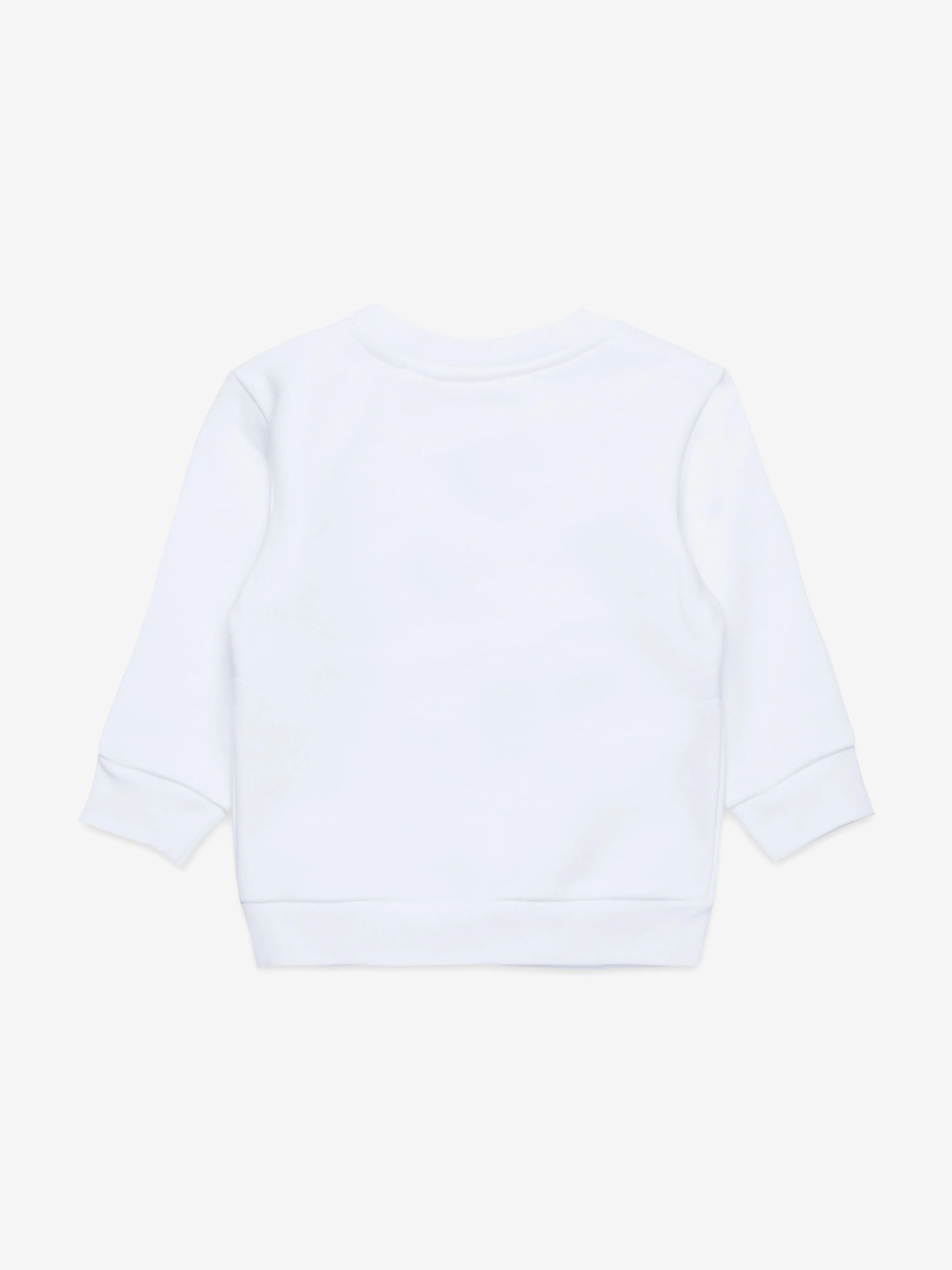 Baby Girls Logo Sweatshirt in Weiß