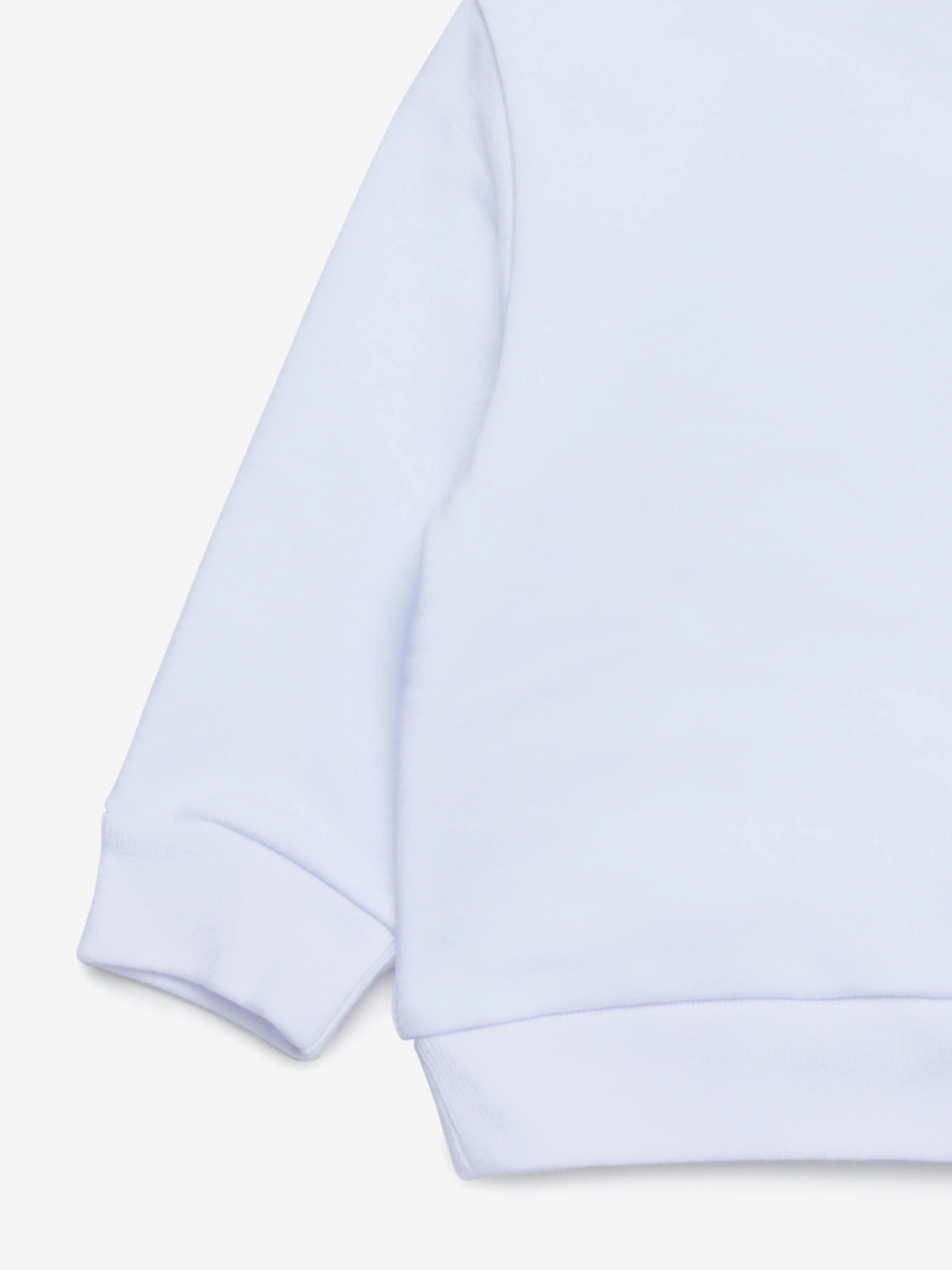 Baby Hier Kommt Die Sonne Sweatshirt in Weiß