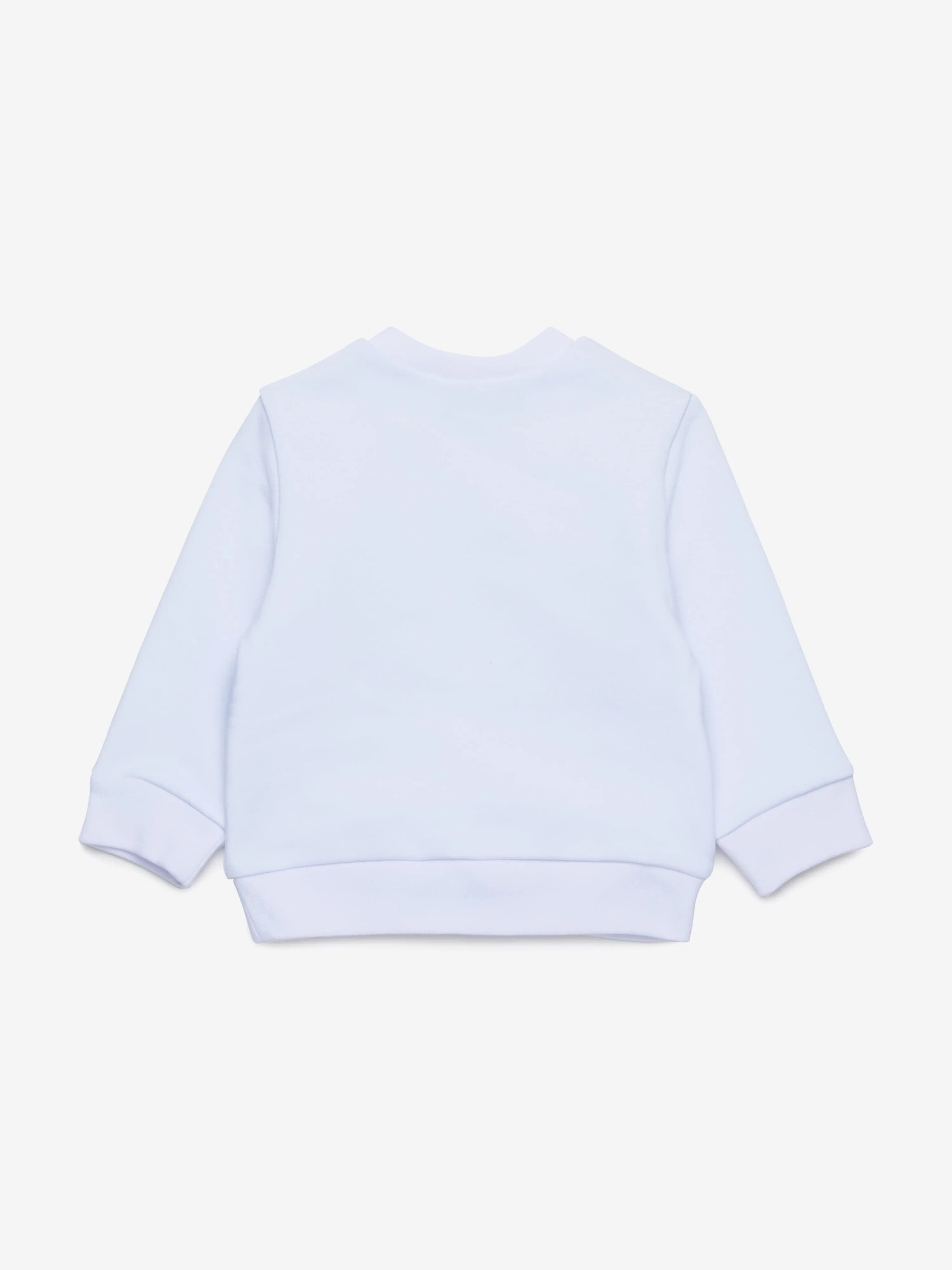 Baby Hier Kommt Die Sonne Sweatshirt in Weiß
