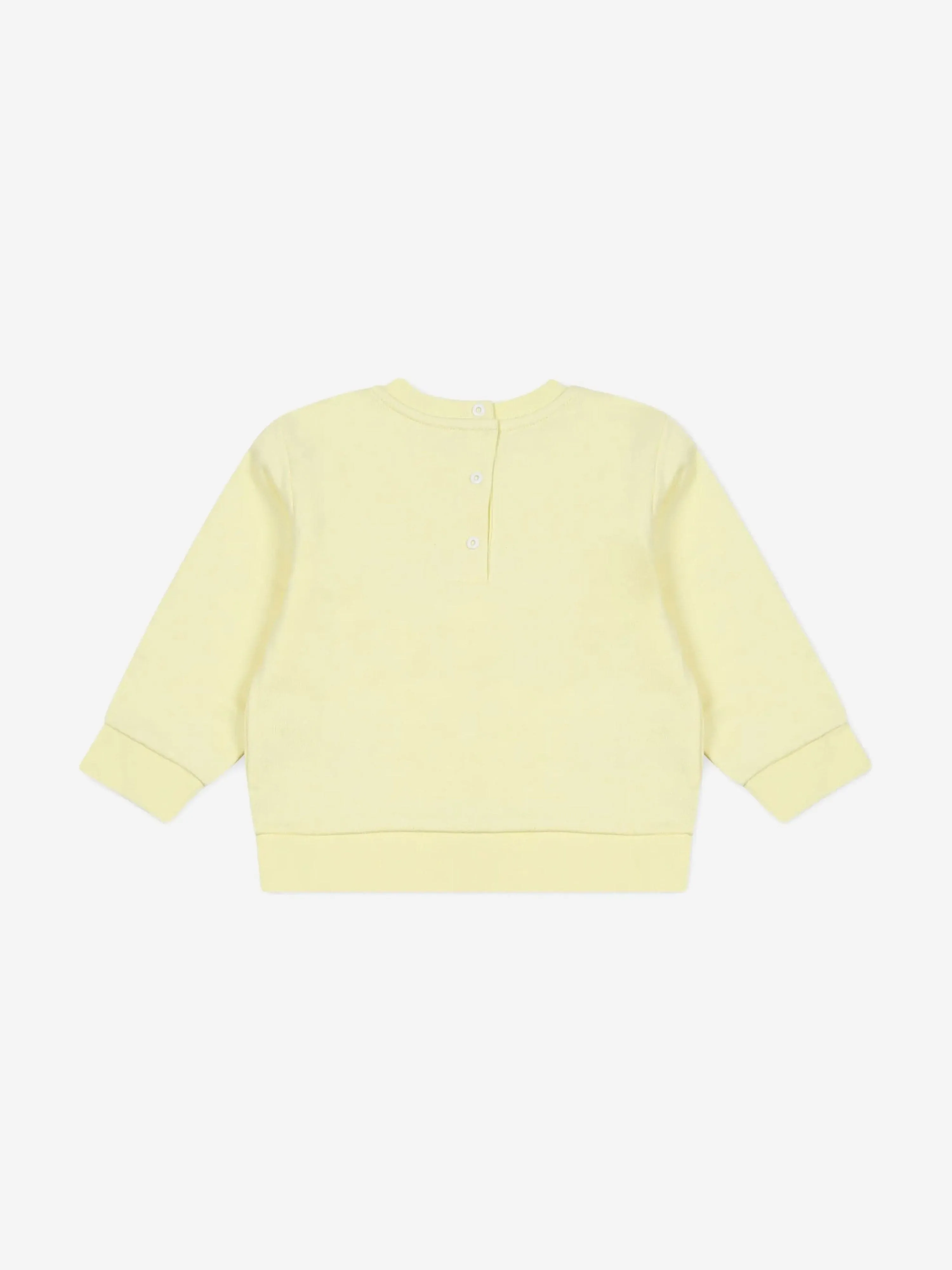 Baby-Logo-Sweatshirt in Gelb