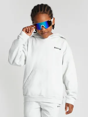 Balenciaga Kids Classic Hoodie in Weiß