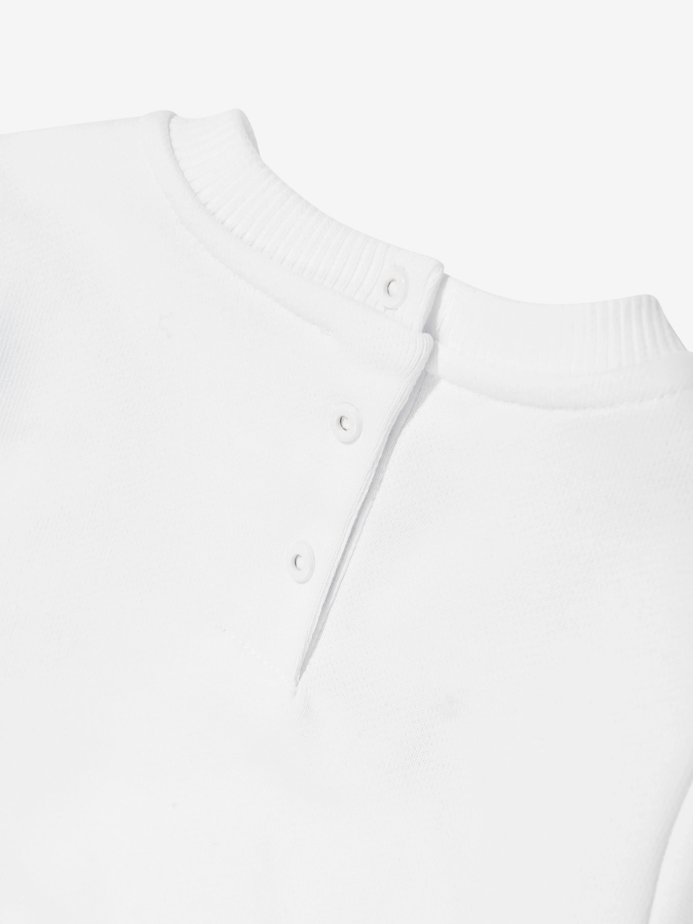 Balmin Baby Logo Sweatshirt in Weiß