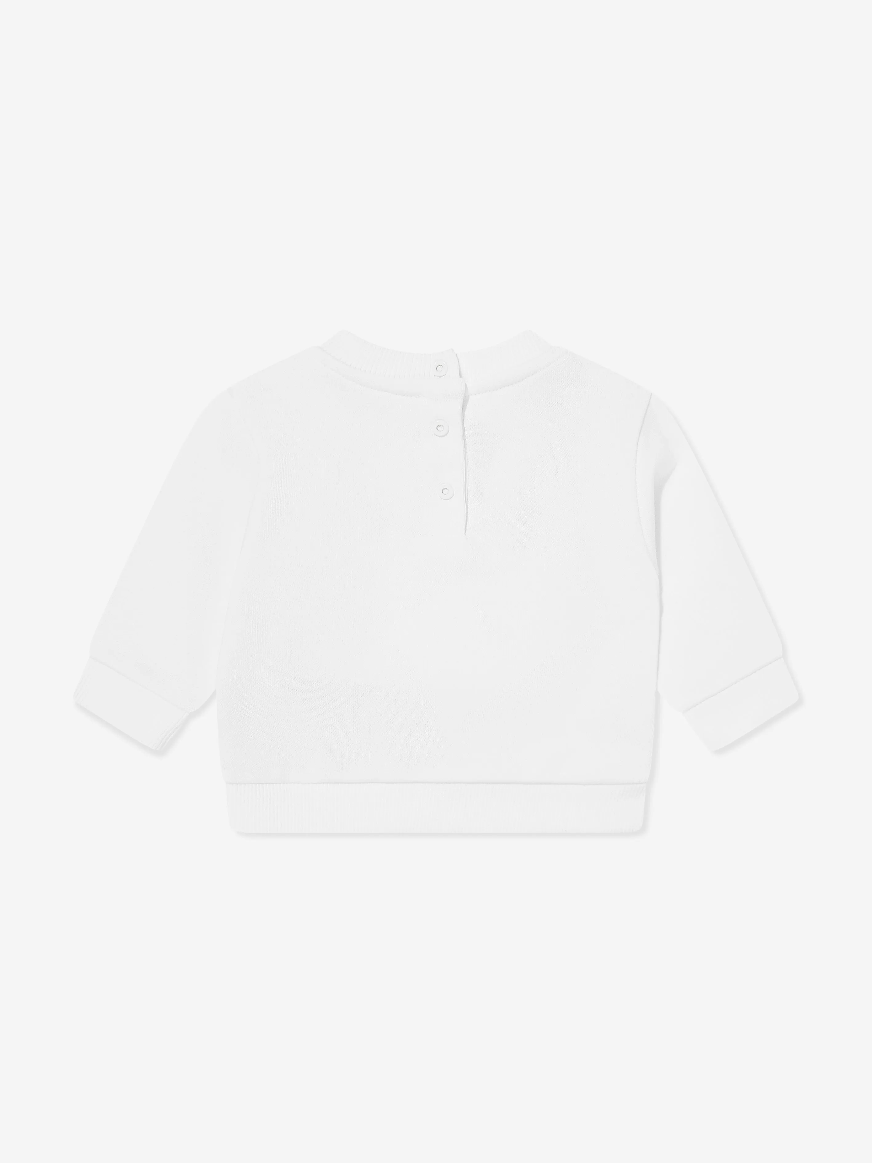 Balmin Baby Logo Sweatshirt in Weiß