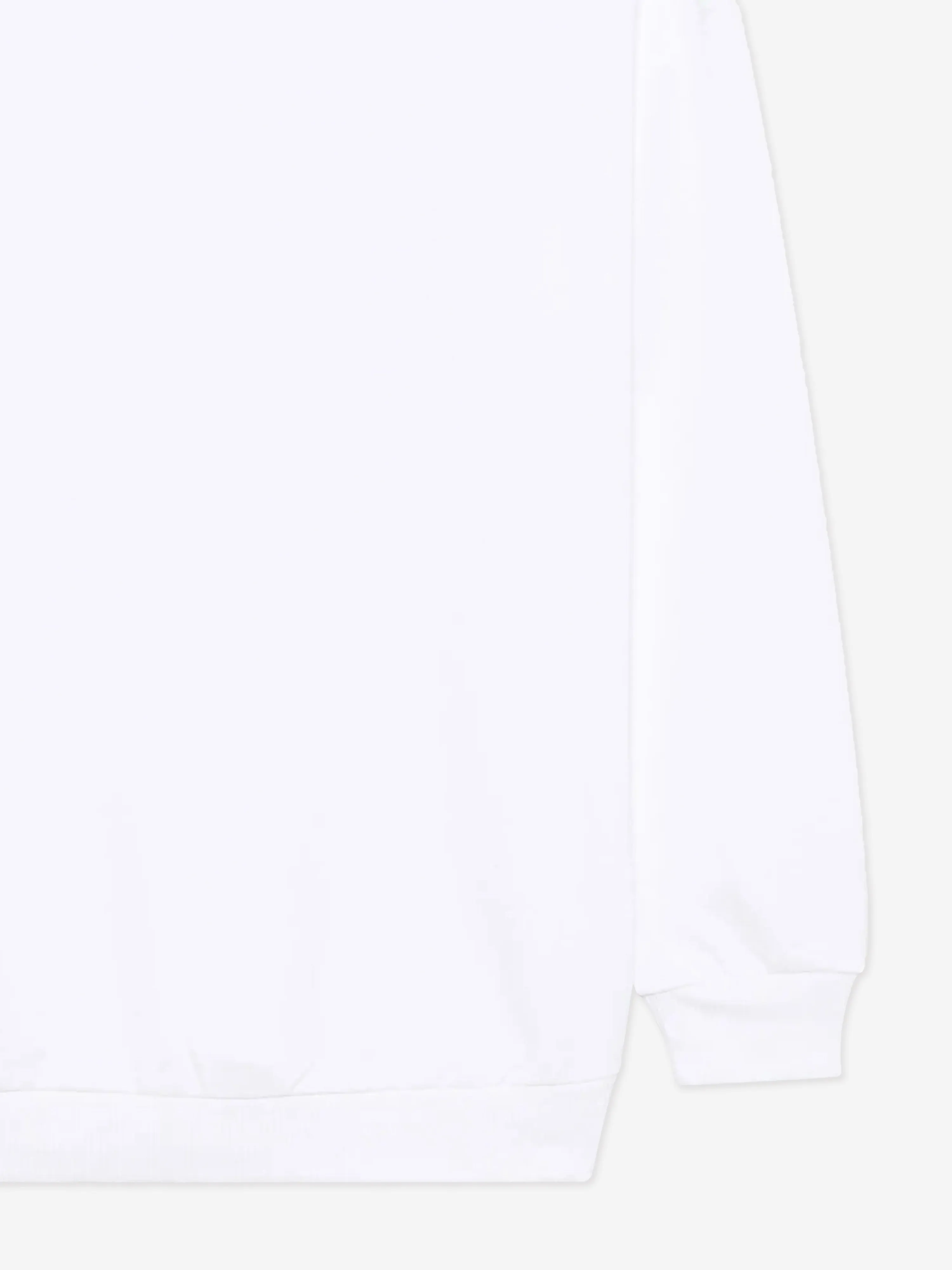 Balmain Kids Logo-Sweatshirt in Weiß