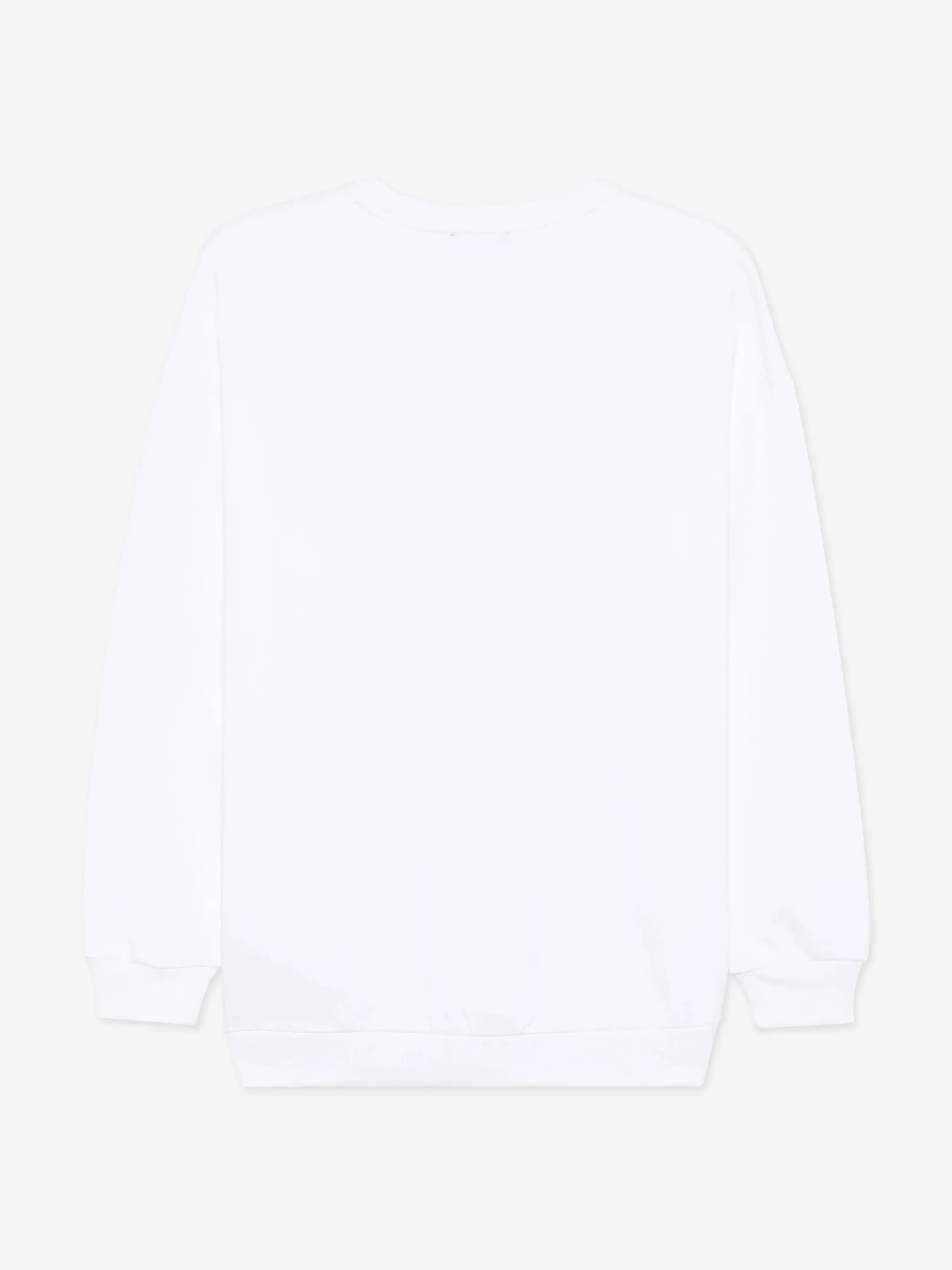 Balmain Kids Logo-Sweatshirt in Weiß