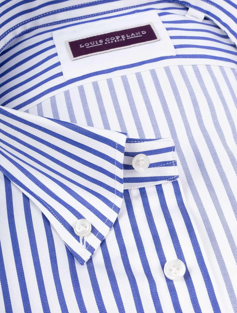 Banker Button-Down-Hemd Blau