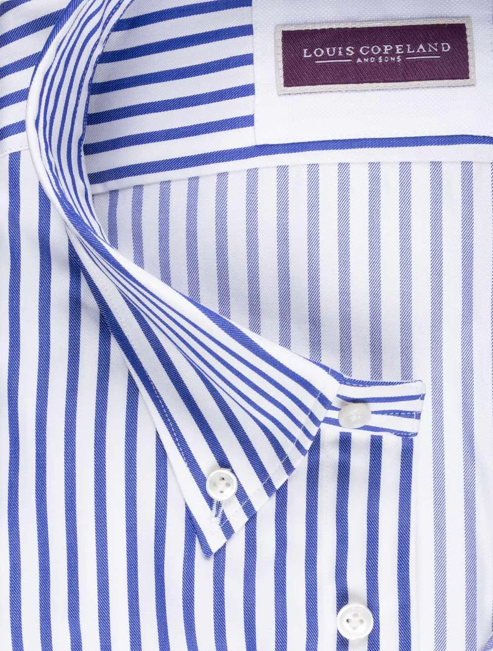Banker Button-Down-Hemd Blau