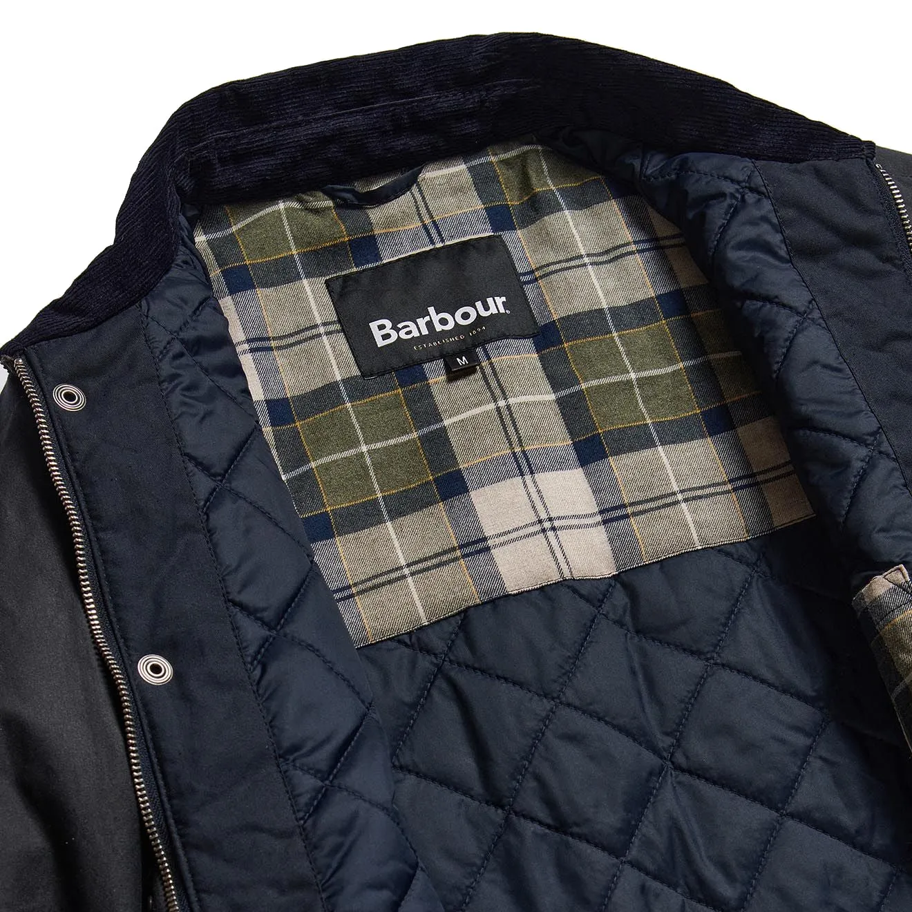 Barbour Ambleside Wachsjacke Marineblau