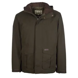 Barbour Brockstone Jacke Dunkeloliv