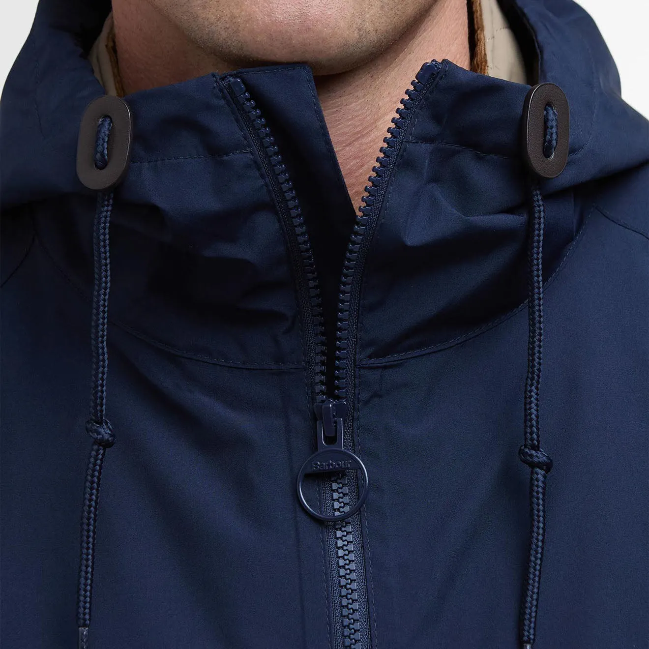 Barbour Trover wasserdichte Jacke Marineblau