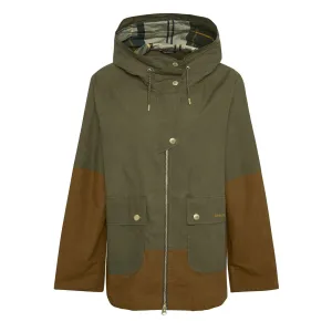 Barbour Damen Hayley wasserabweisende Jacke Dämmergrün/Breen/Antikes Tartan