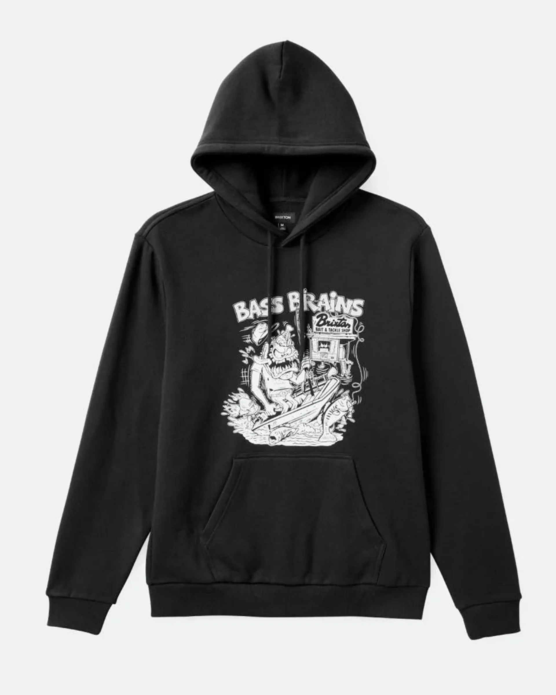 Bass Brains Monster P/O Hoodie - Schwarz
