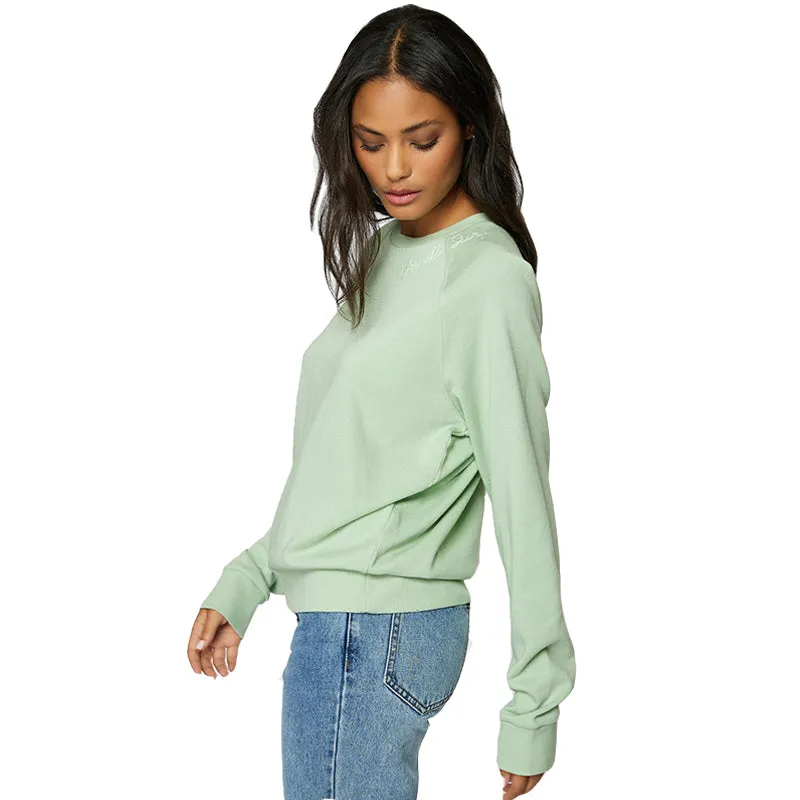 Strandseitiger Crewneck Pullover Fleece