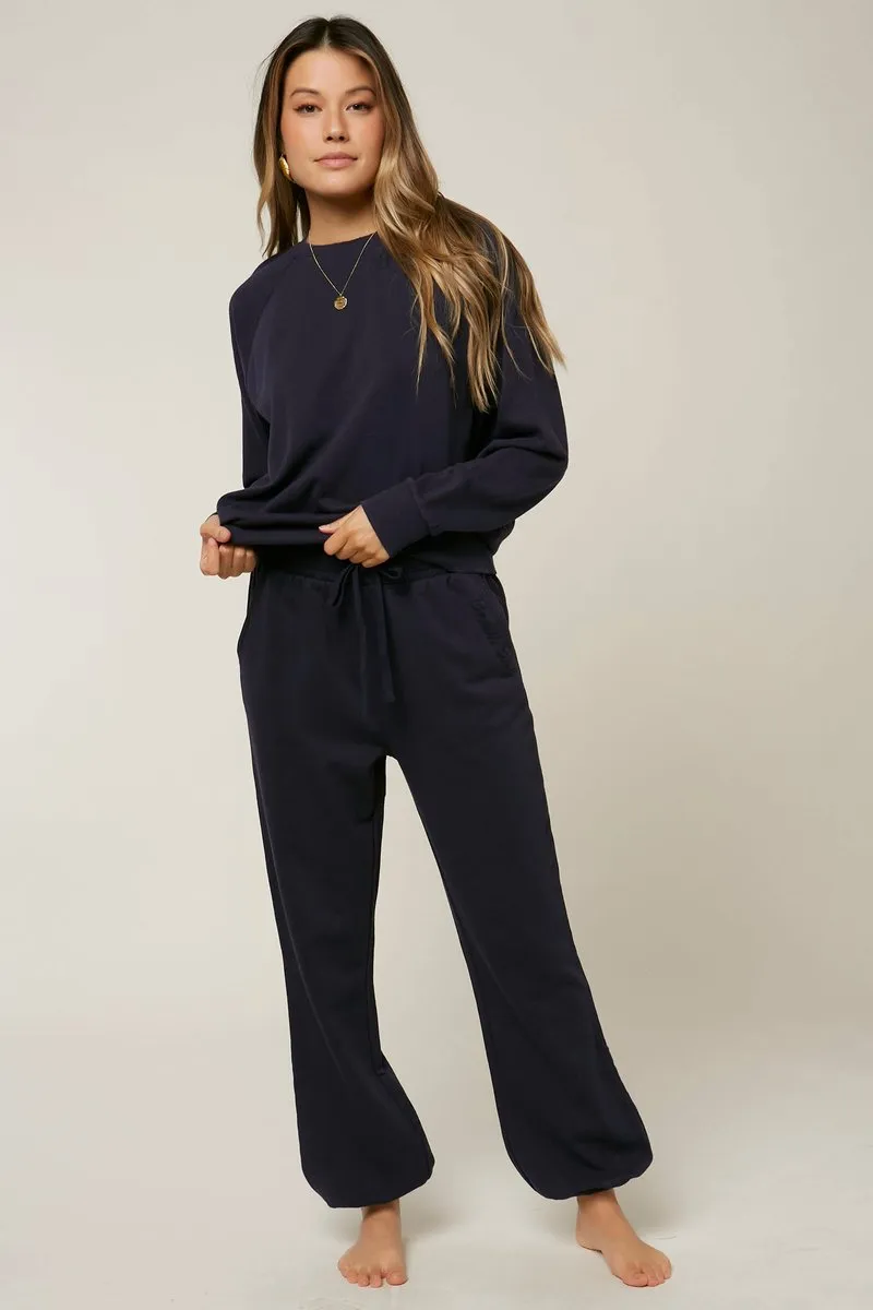 Strandseitiger Crewneck Pullover Fleece