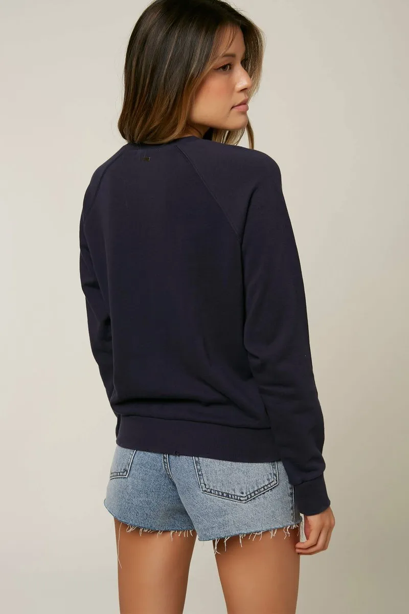 Strandseitiger Crewneck Pullover Fleece