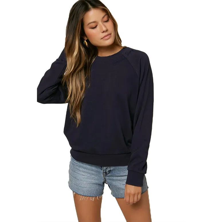 Strandseitiger Crewneck Pullover Fleece
