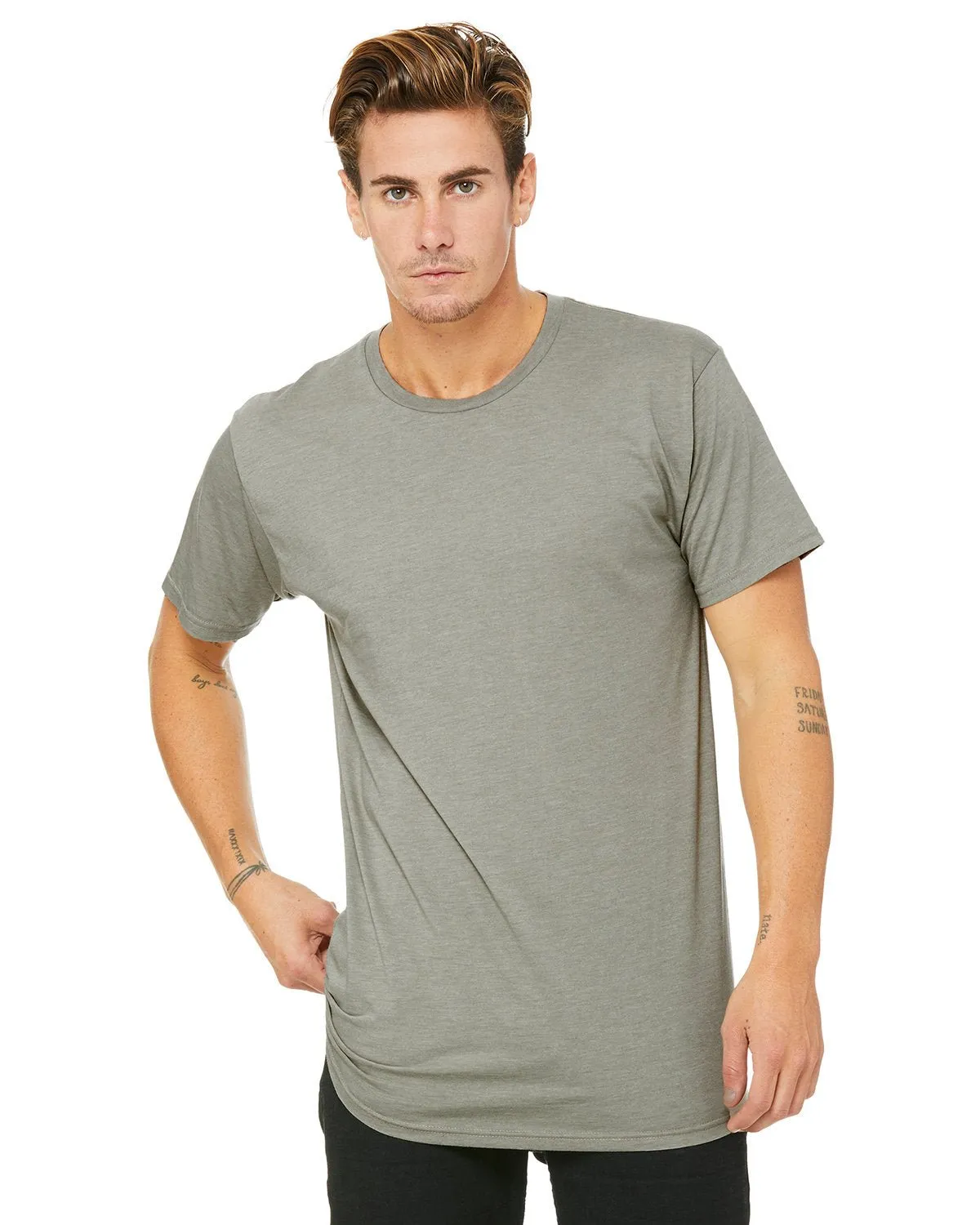 Bella   Canvas 3006 Herren Langkörper Urban T-Shirt
