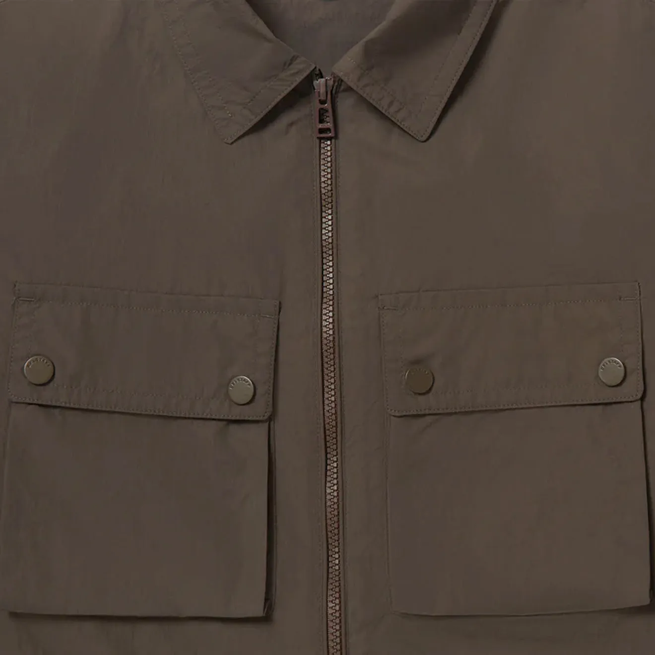 Belstaff Tourer Overshirt Armee-Oliv