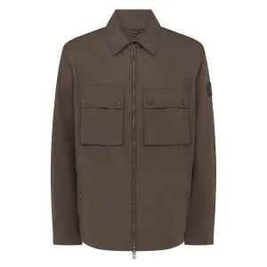 Belstaff Tourer Overshirt Armee-Oliv