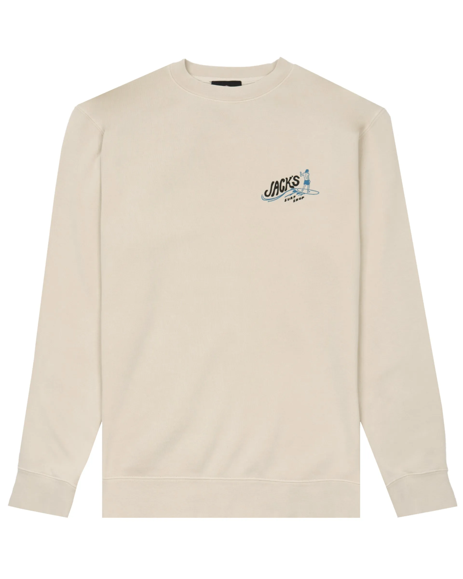 Bobber Pigment-Dye Crewneck Sweatshirt - Pigment Cement