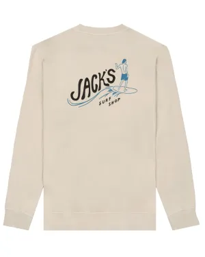 Bobber Pigment-Dye Crewneck Sweatshirt - Pigment Cement