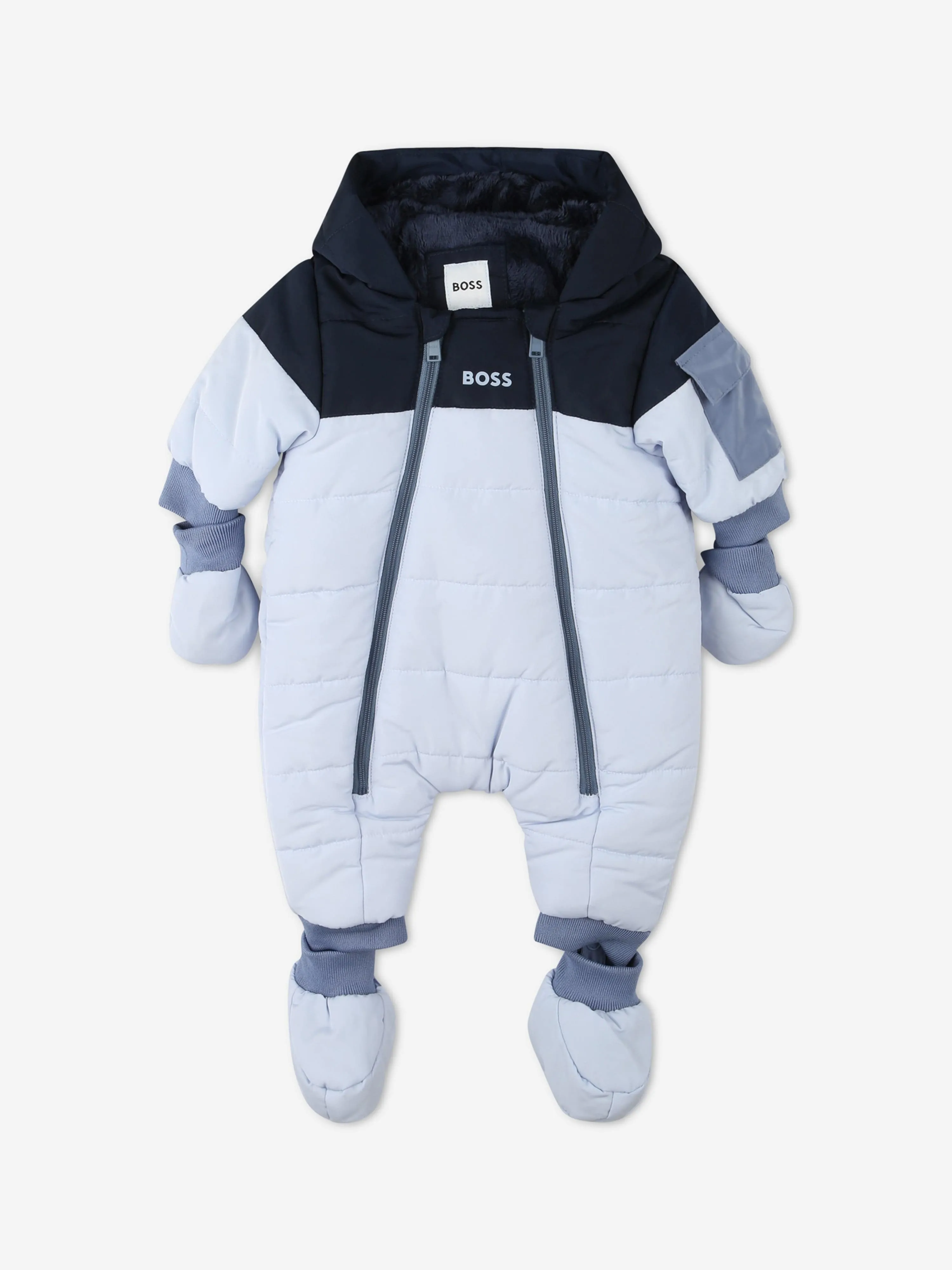 BOSS Baby Boys Schneeanzug in Blau