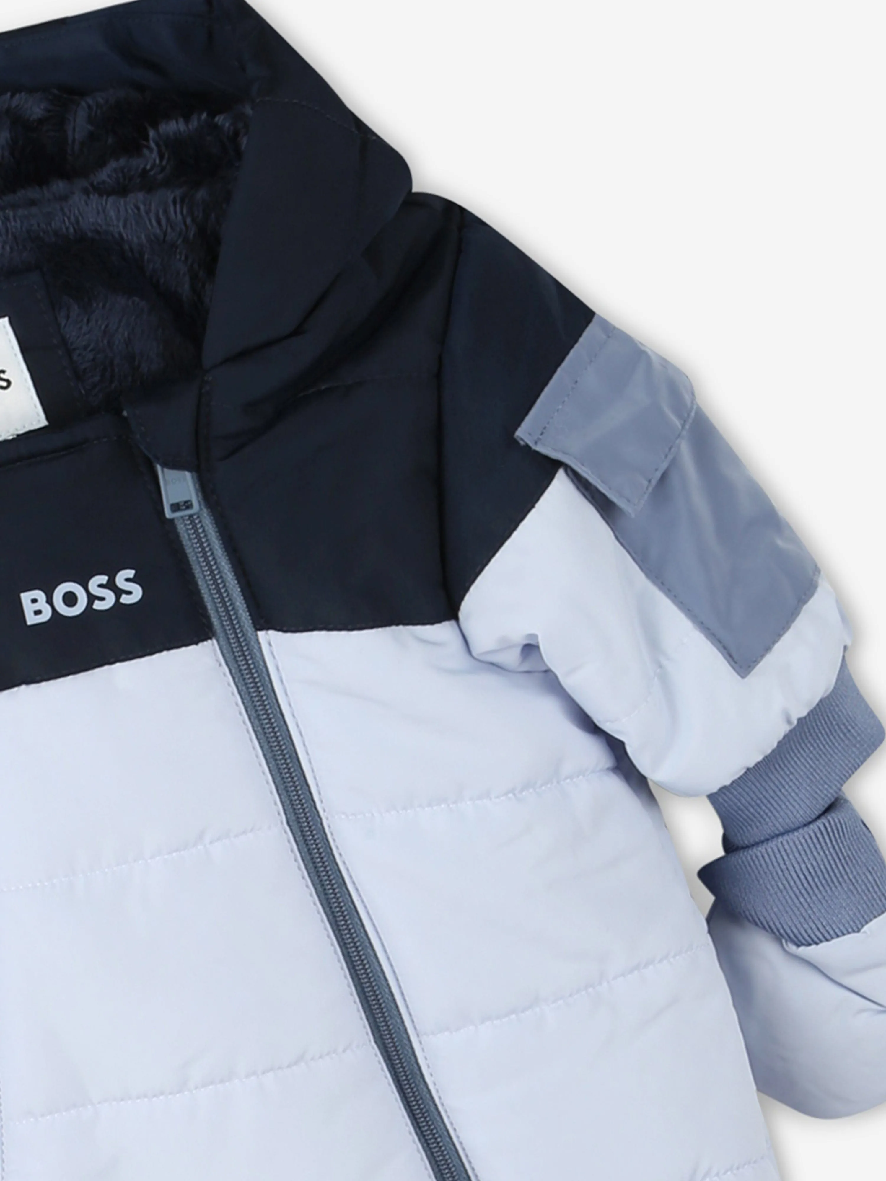 BOSS Baby Boys Schneeanzug in Blau