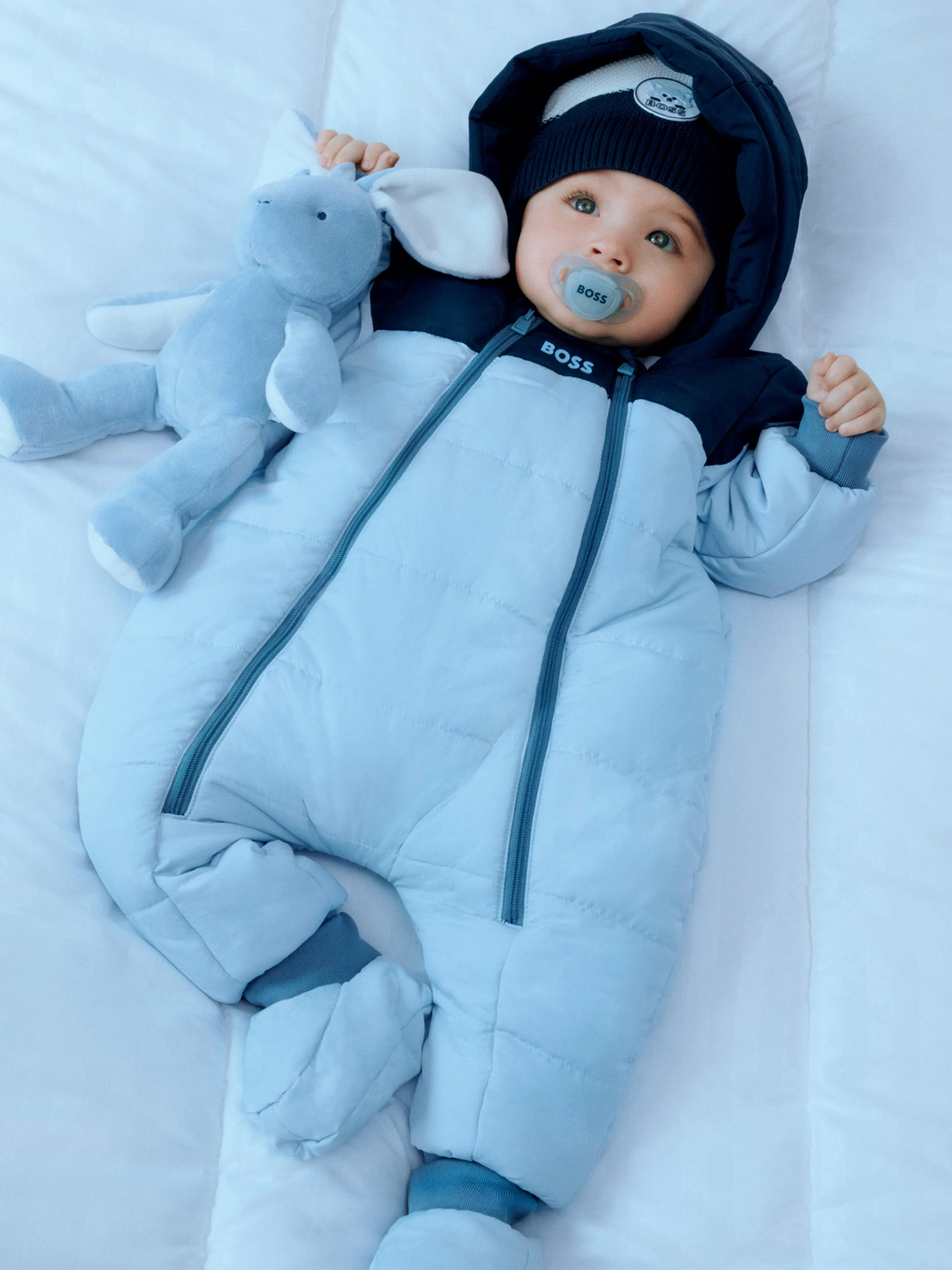 BOSS Baby Boys Schneeanzug in Blau