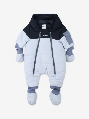 BOSS Baby Boys Schneeanzug in Blau