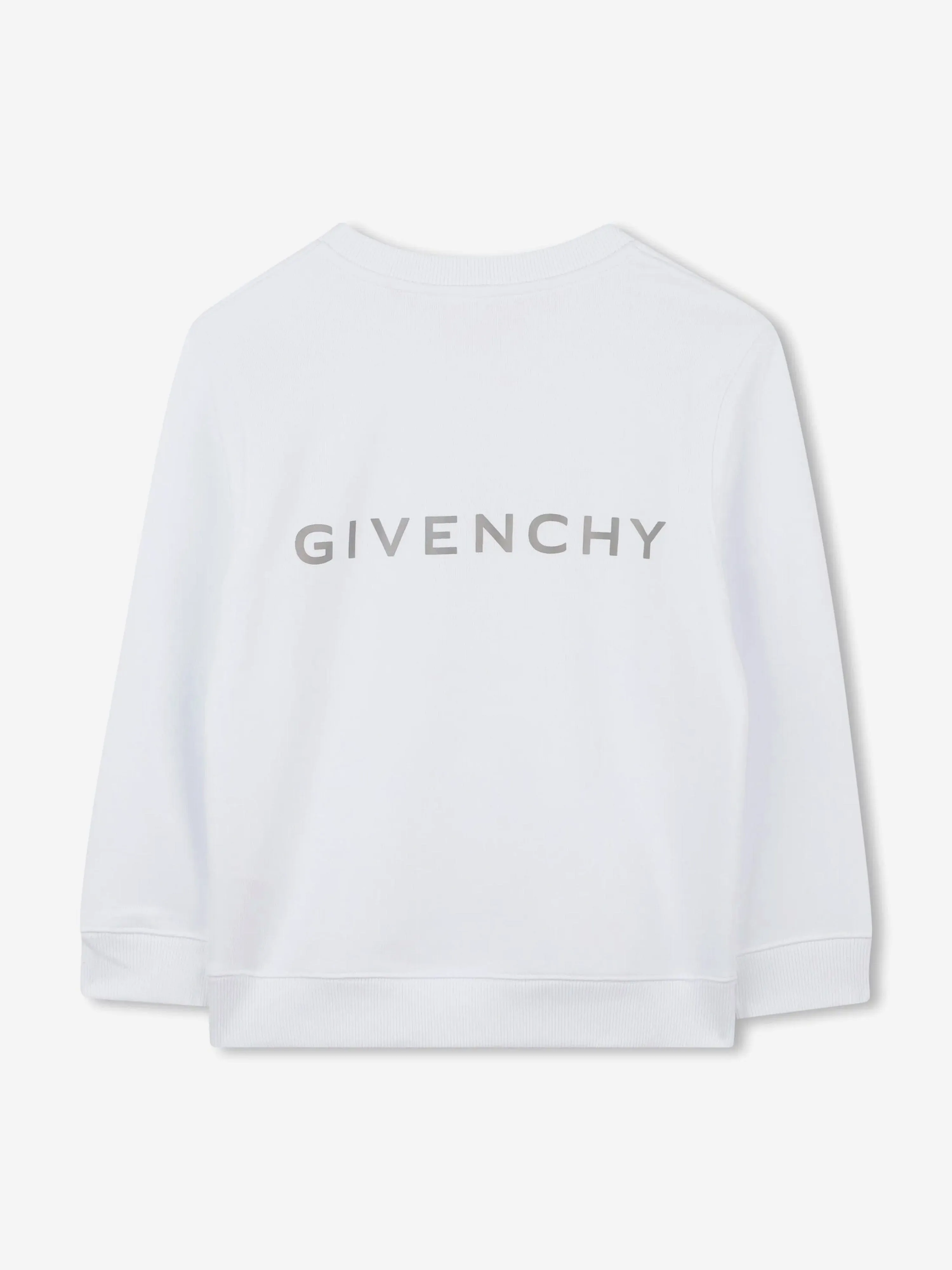 Boys 4G Logo Sweatshirt in Weiß