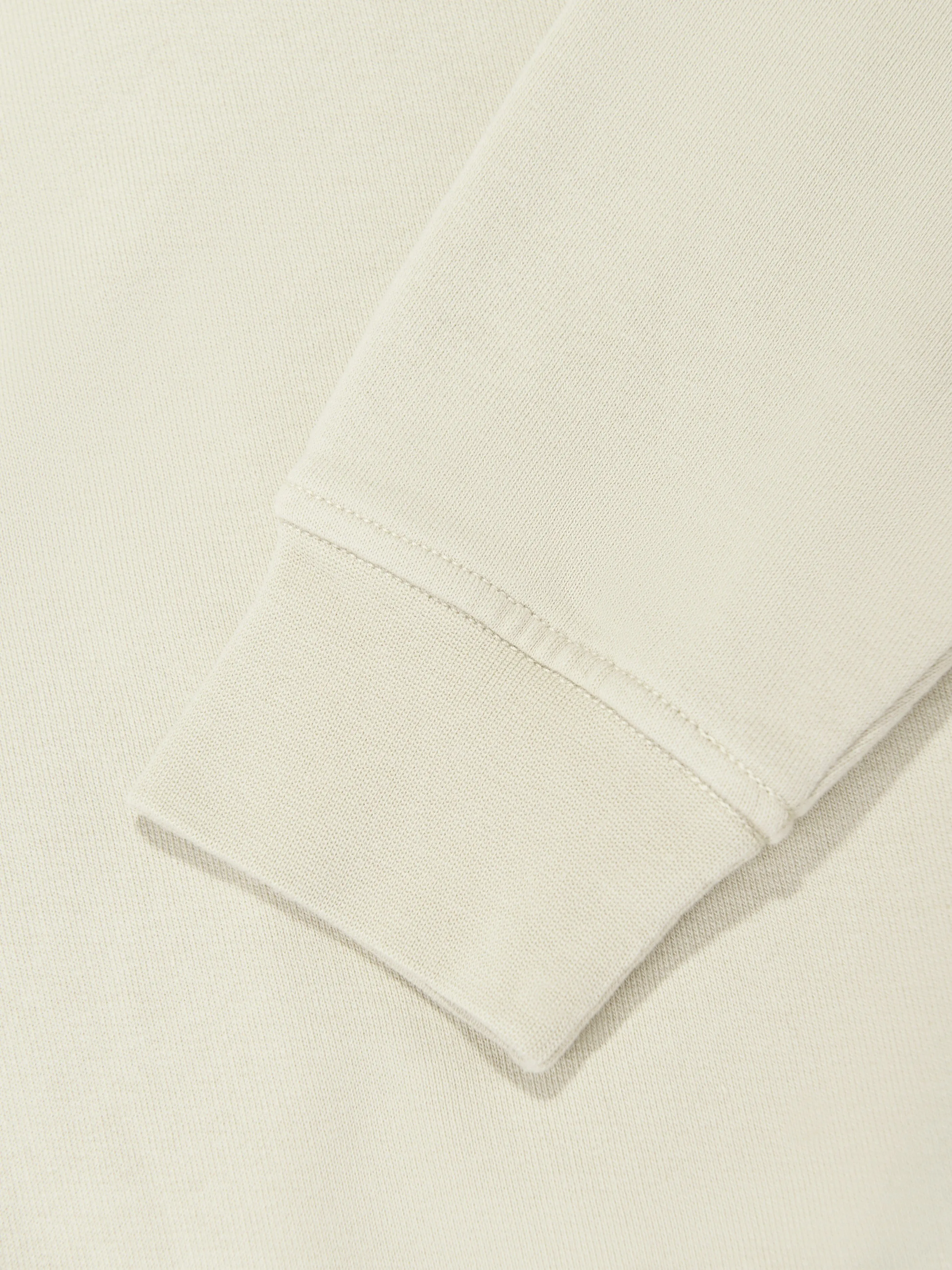 Jungen Half-Zip Sweatshirt in Beige