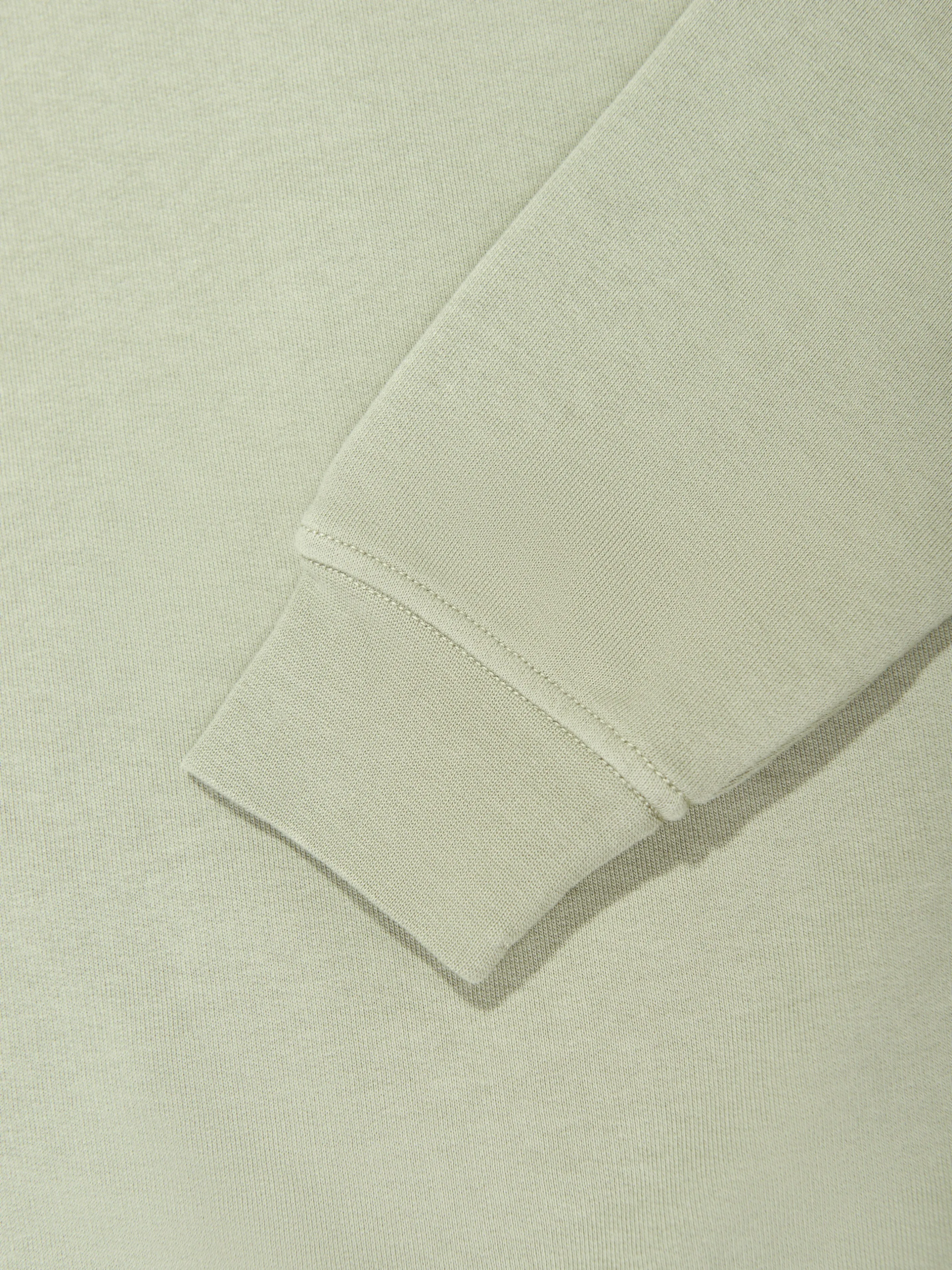 Jungen Halbzip-Pullover in Grün