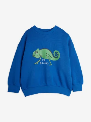 Jungen Eidechsen Sweatshirt in Blau