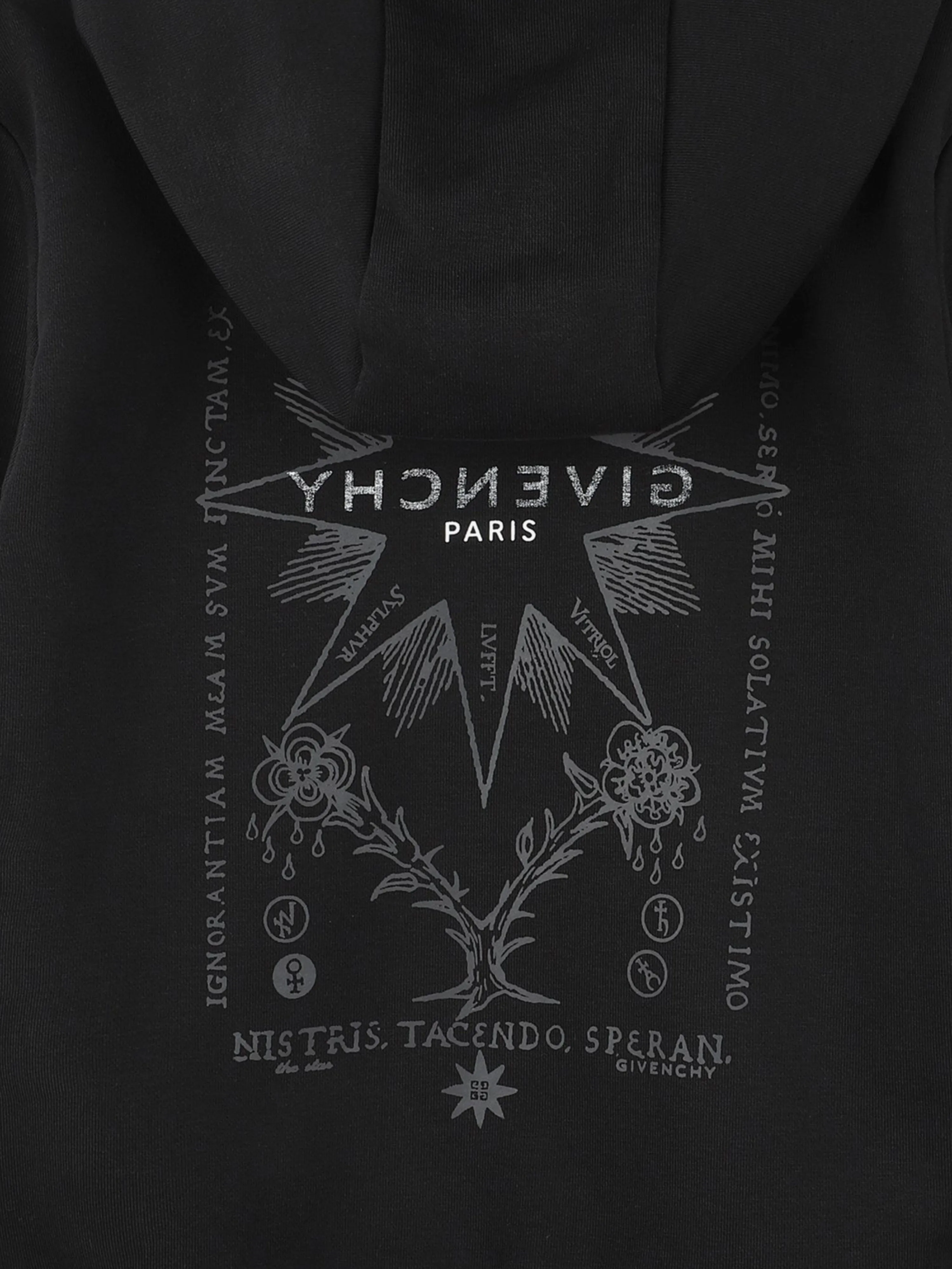 Jungen Logo Hoodie in Schwarz