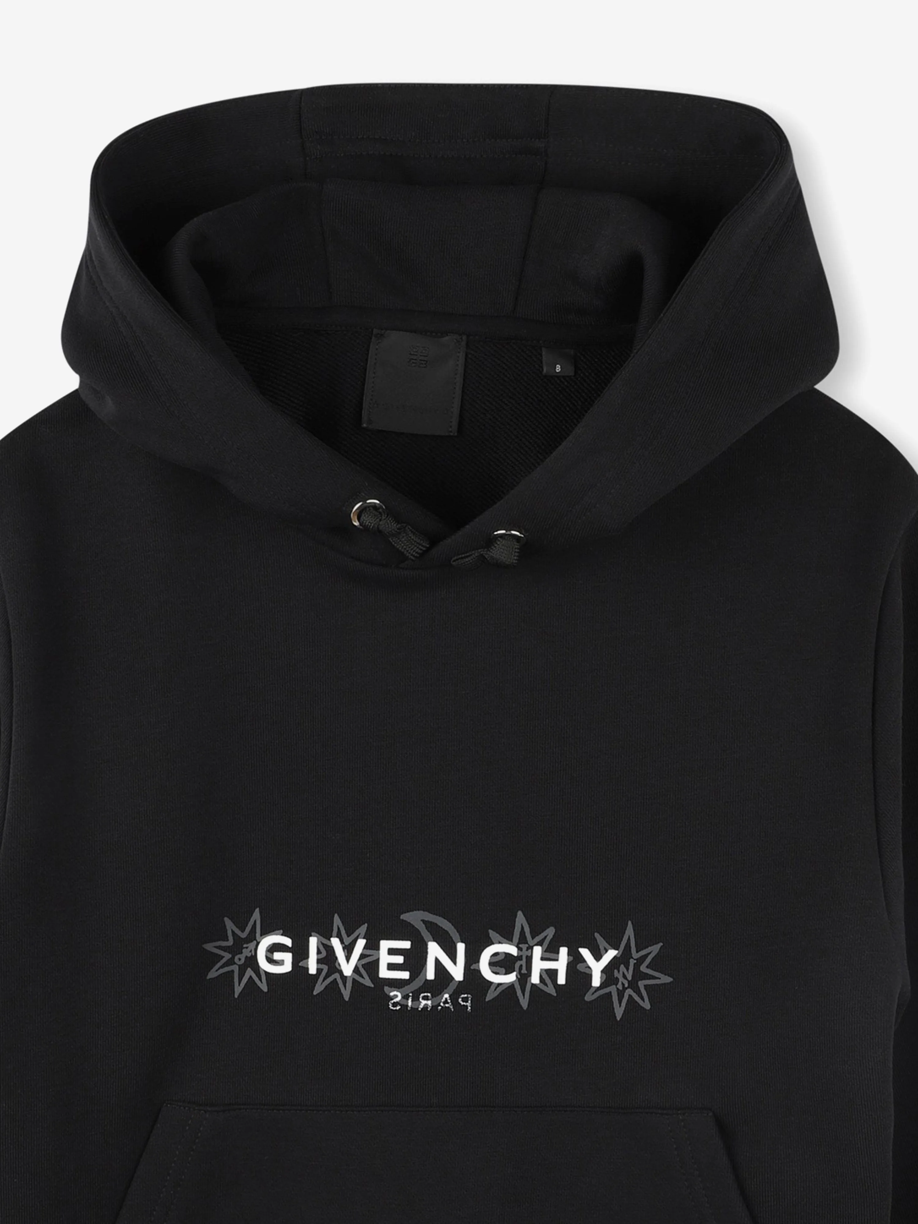 Jungen Logo Hoodie in Schwarz