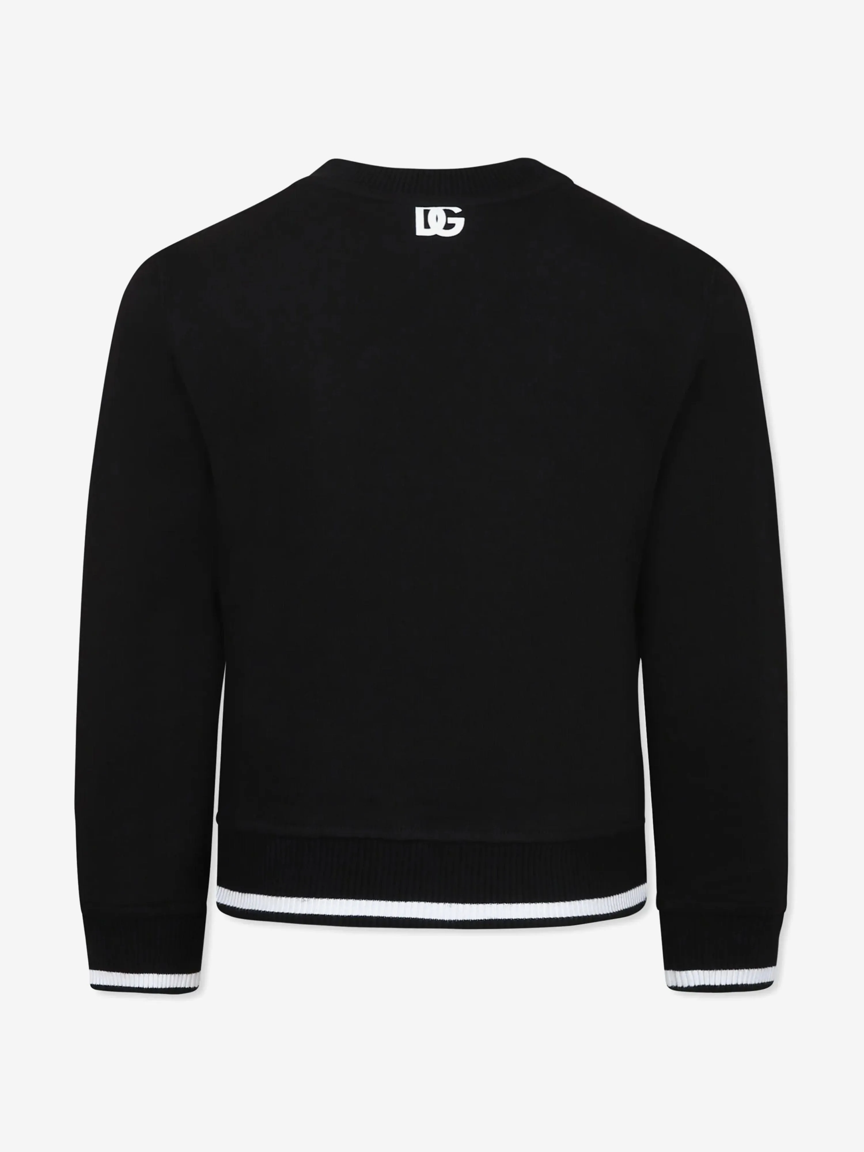 Jungen Logo Sweatshirt in Schwarz