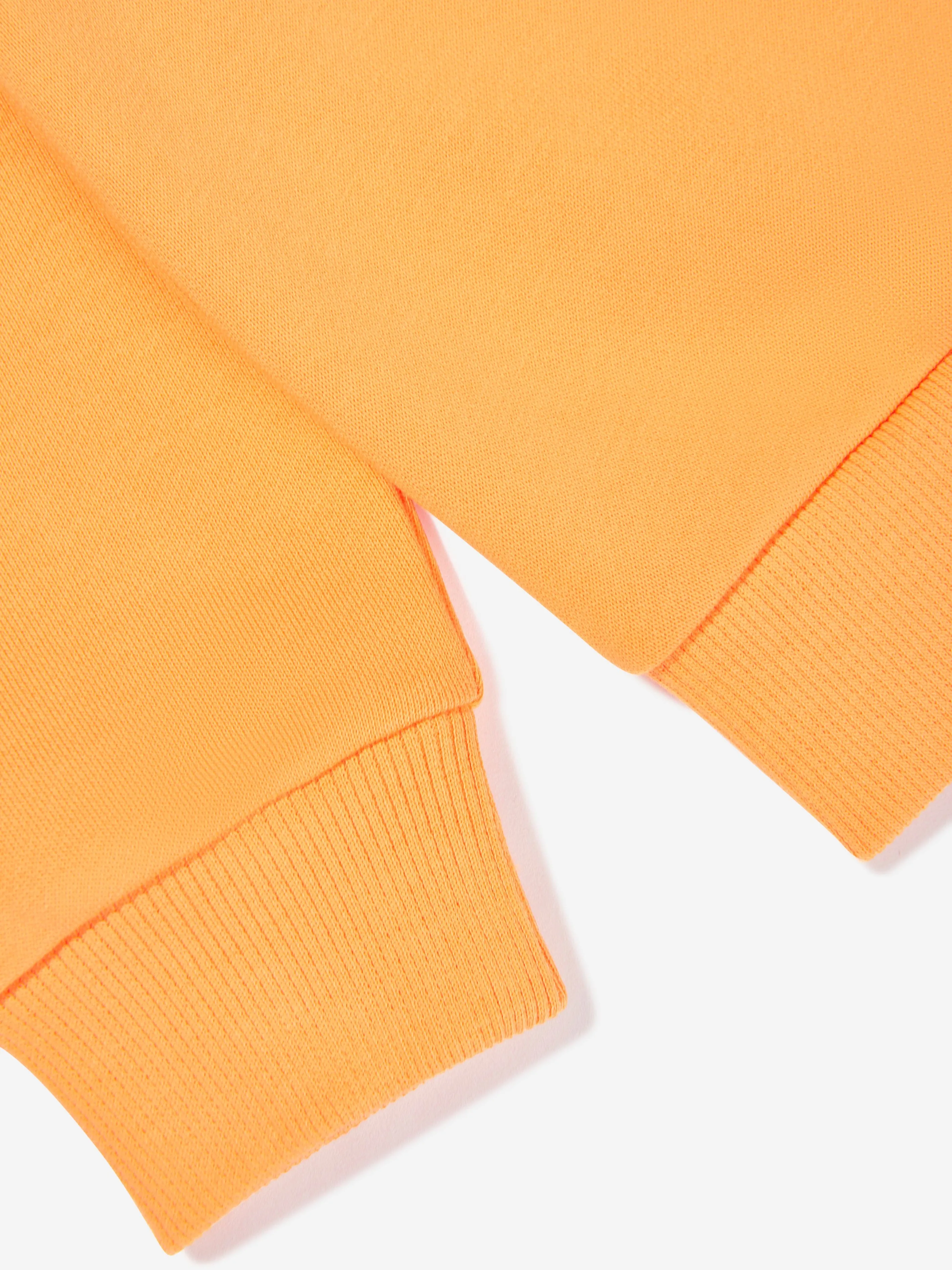 Jungen Logo Sweatshirt in Orange