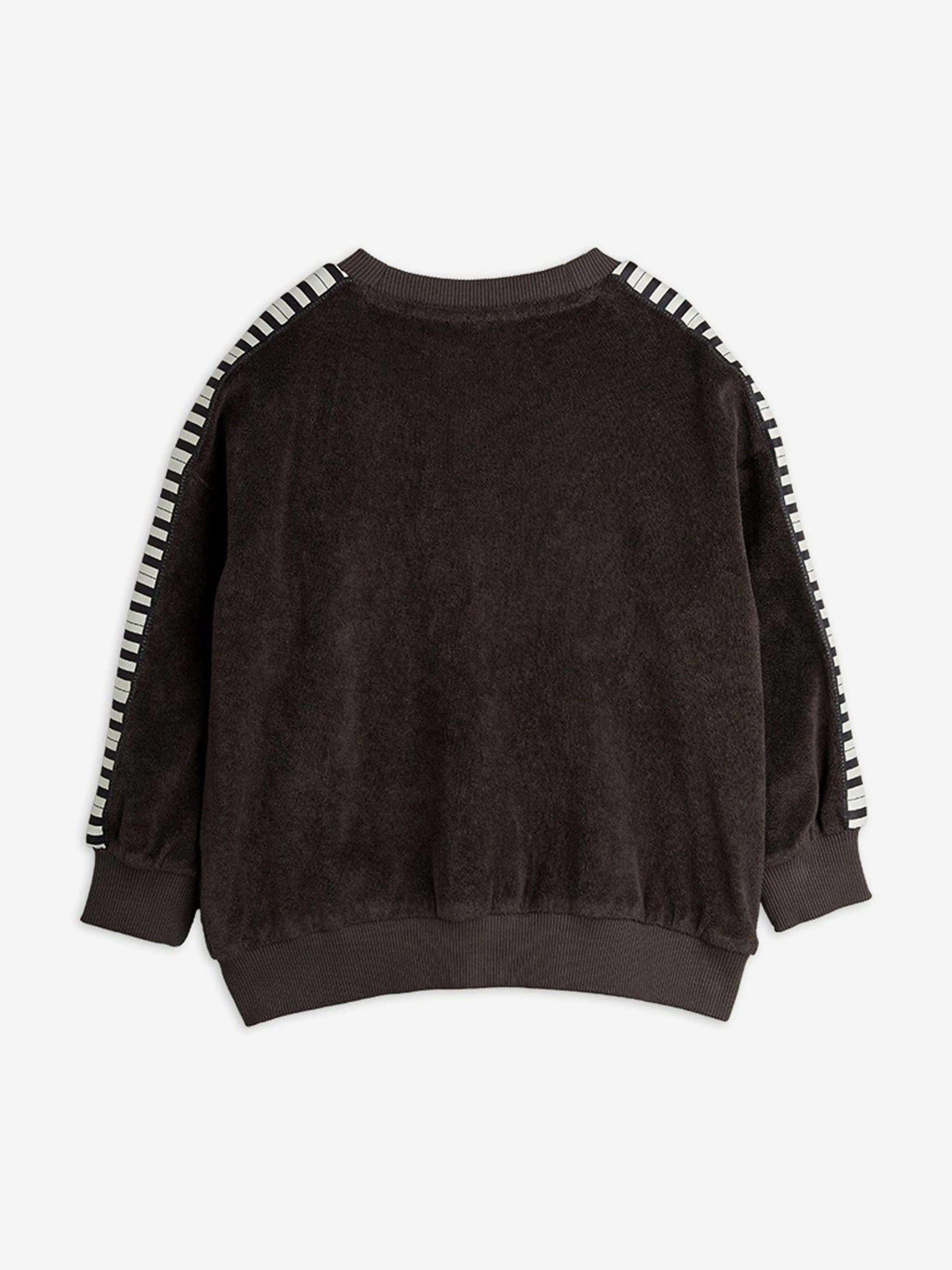 Jungen Piano Terry Sweatshirt in Schwarz