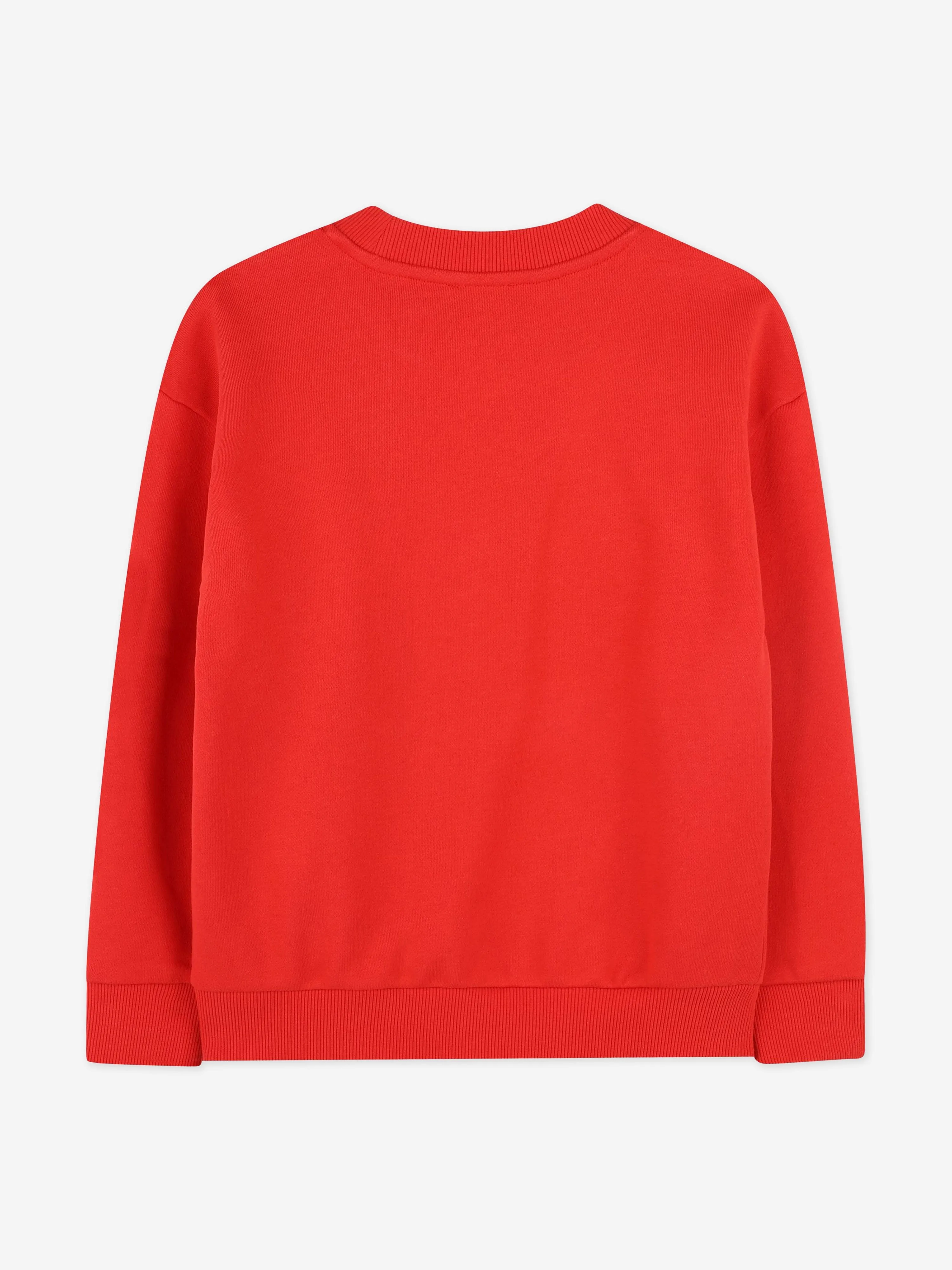 Roter Tiger-Sweatshirt für Jungen