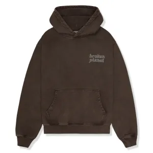 Broken Planet Basics Gewaschene Mokka Kapuzenpullover Broken Planet Kleidung
