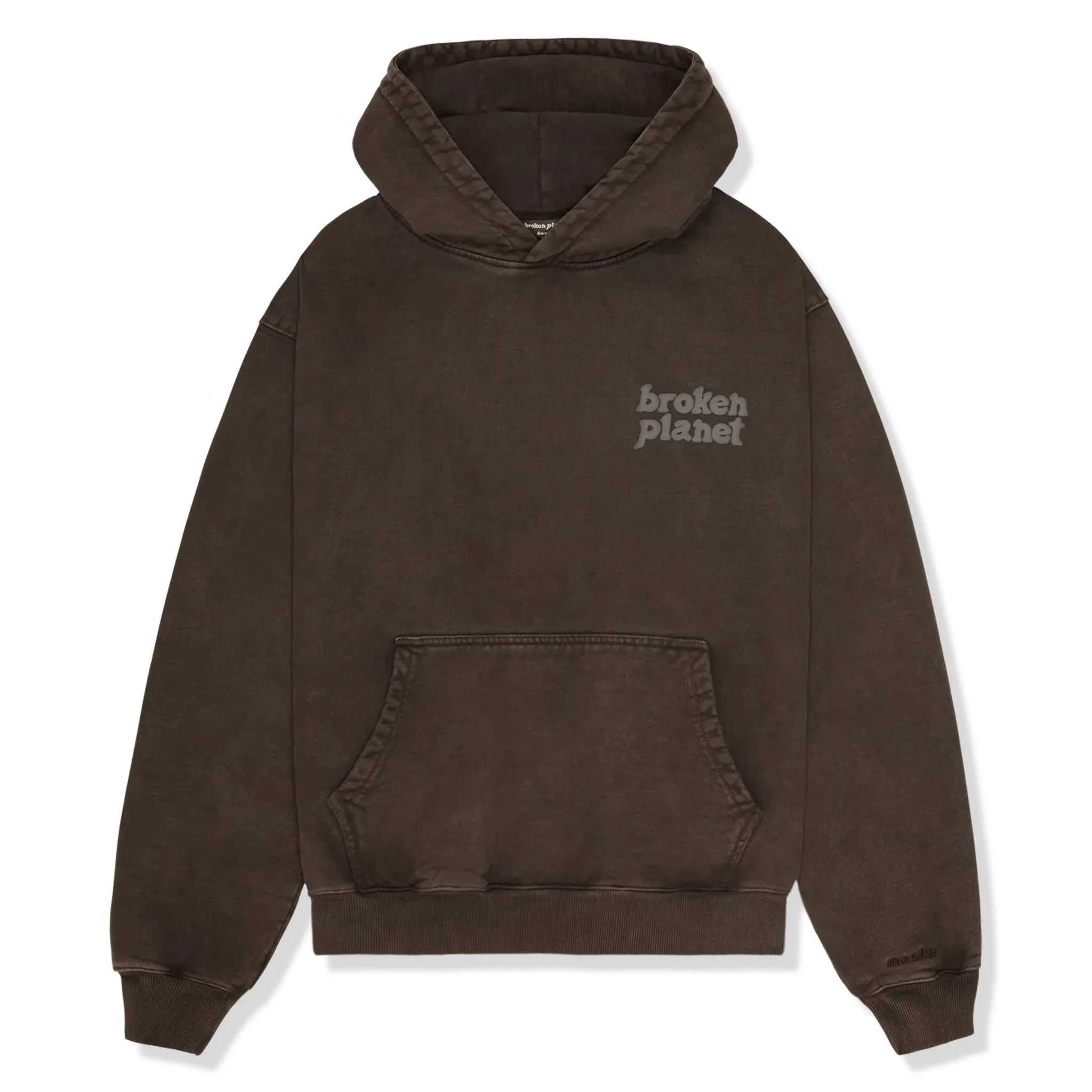 Broken Planet Basics Gewaschene Mokka Kapuzenpullover Broken Planet Kleidung